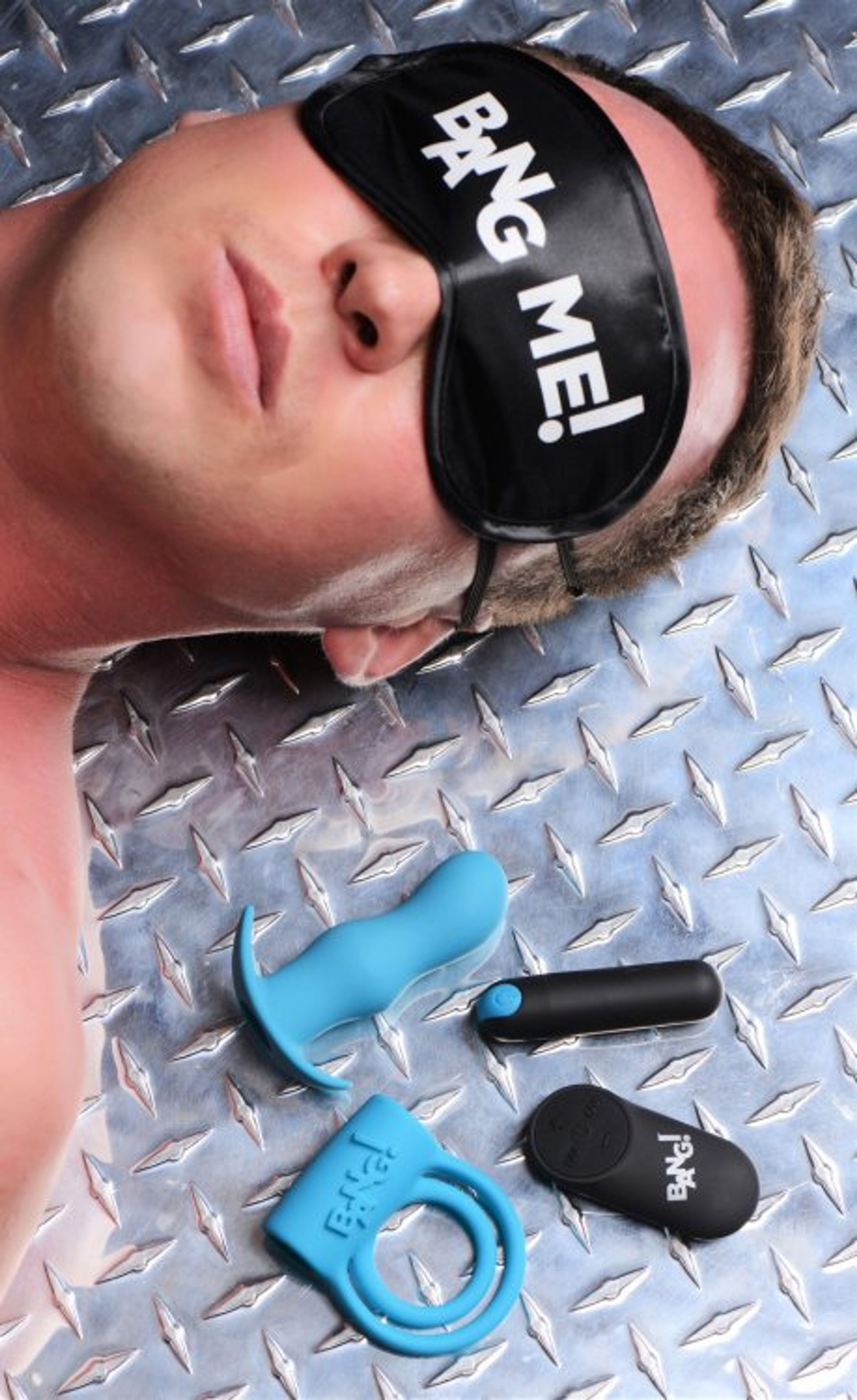 Duo Blast C-Ring, Butt Plug, Bullet & Blindfold Kit