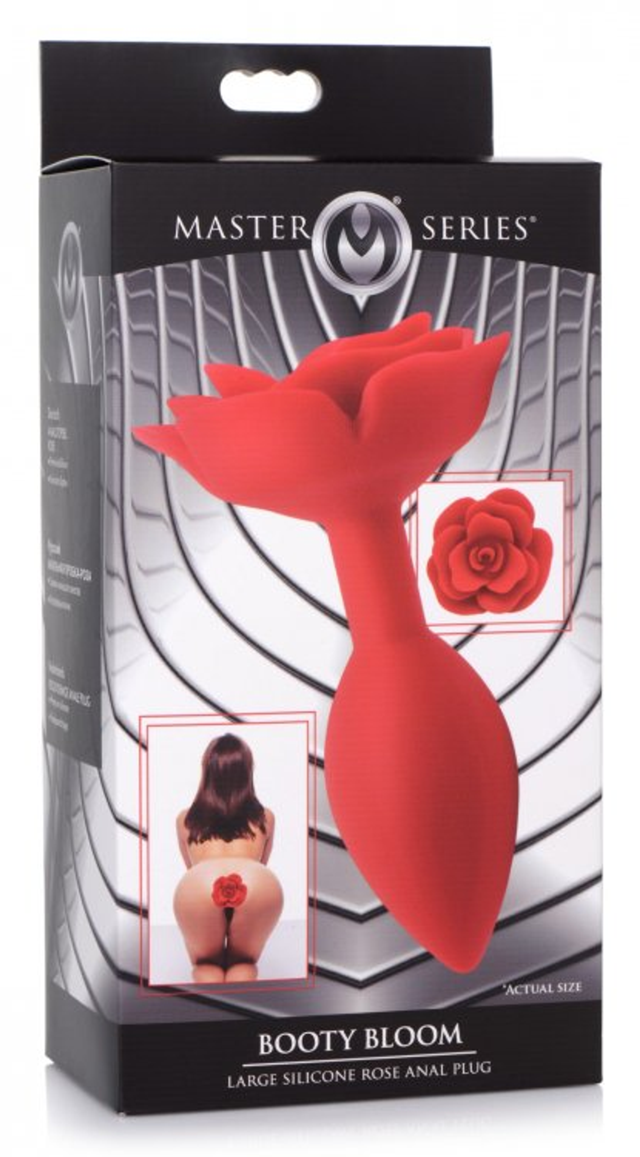 Master Series Booty Bloom Rose Anal Plug – Large