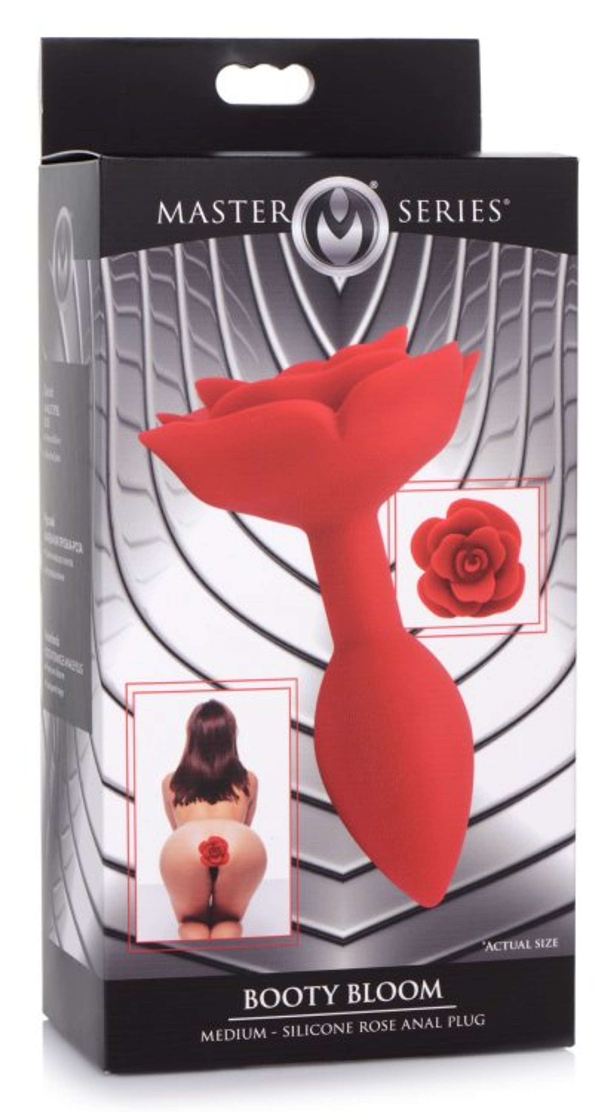 XR Brands Master Series Booty Bloom Medium Plug