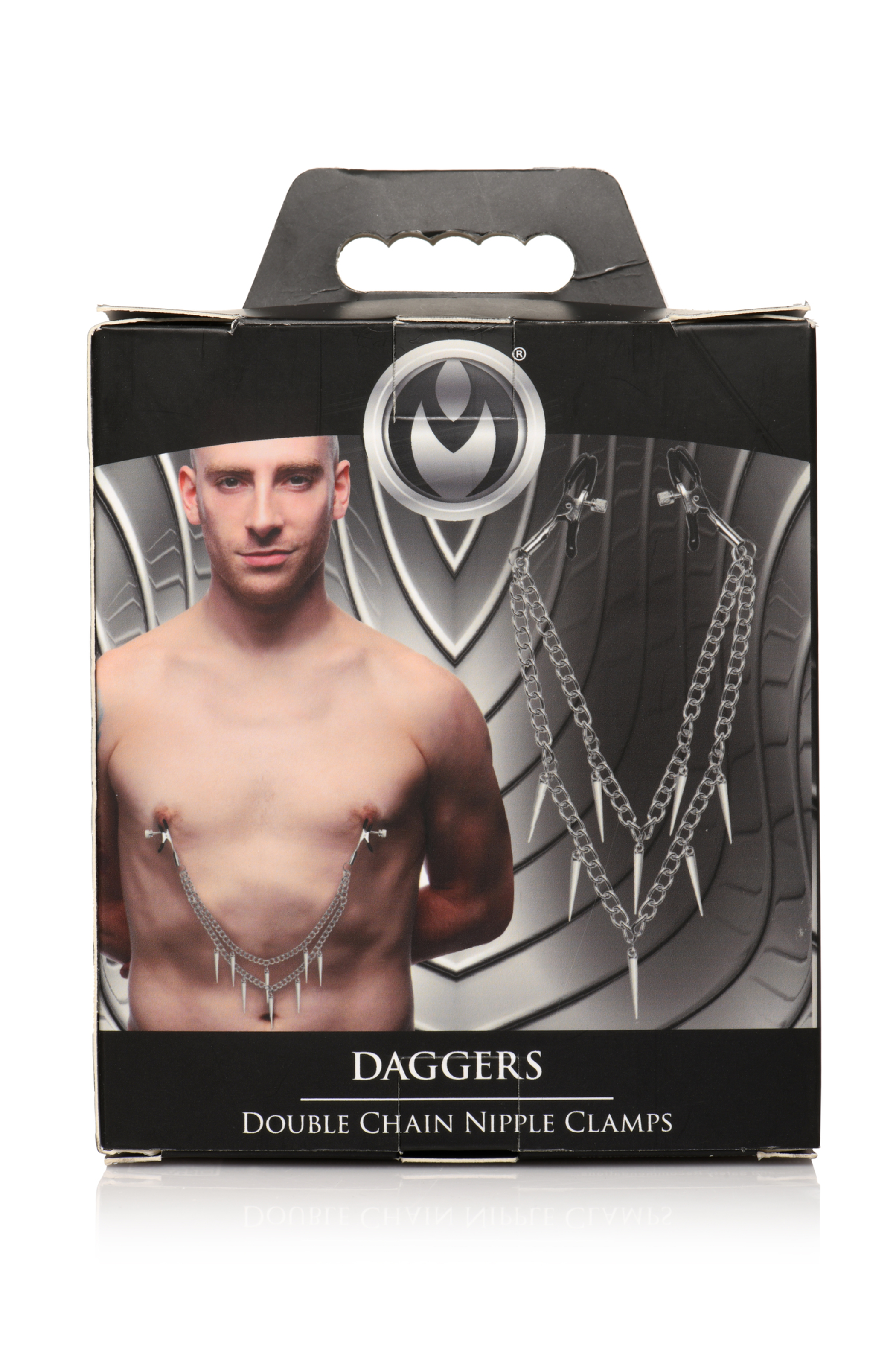 Daggers Double Chain Nipple Clamps