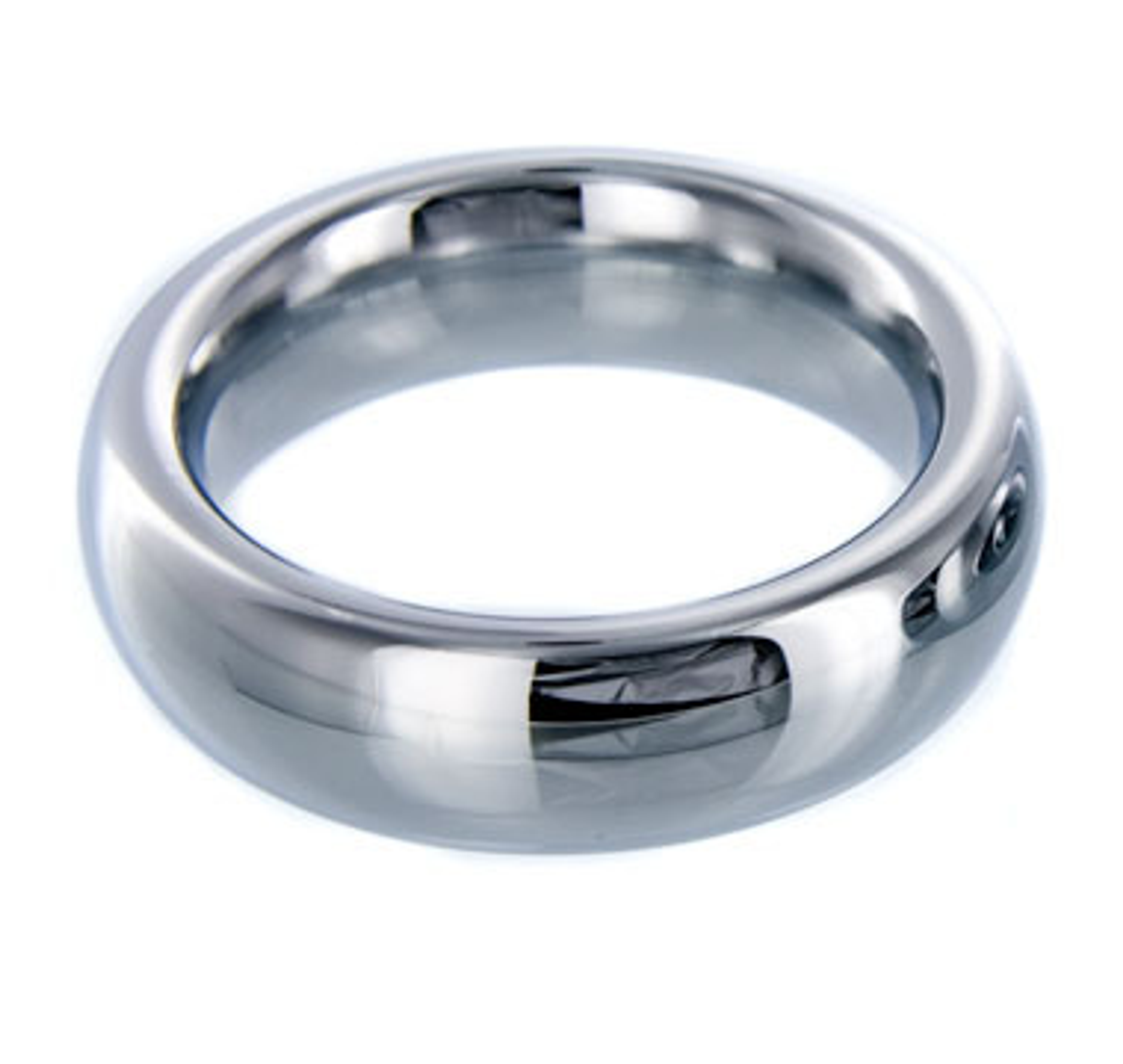 Master Series Donut Cock Ring 2 Inch Stainless Steel