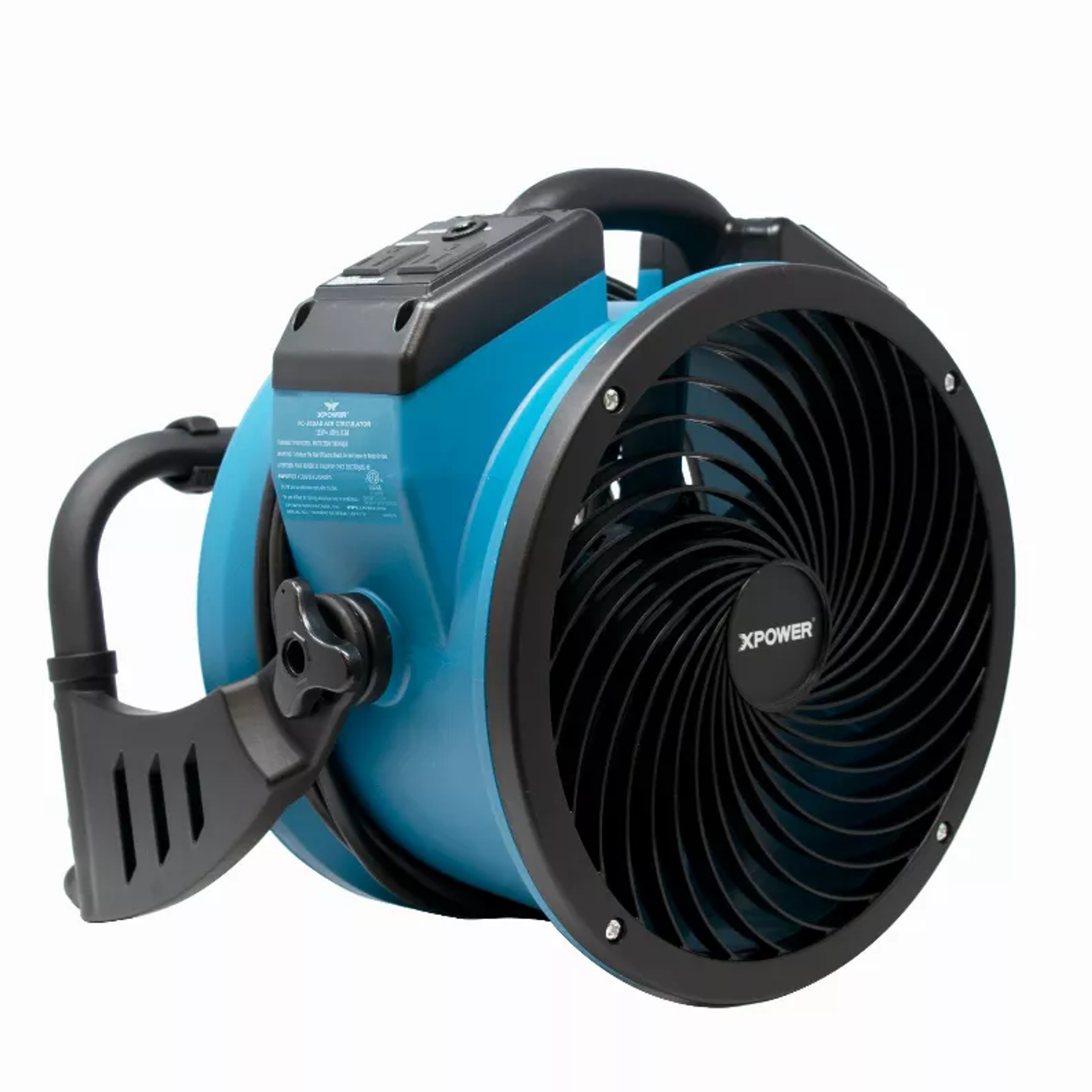 Air Circulator Utility Fan Brushless DC Motor 1560 CFM Lightweight Durable Housing 360 Positioning Stand