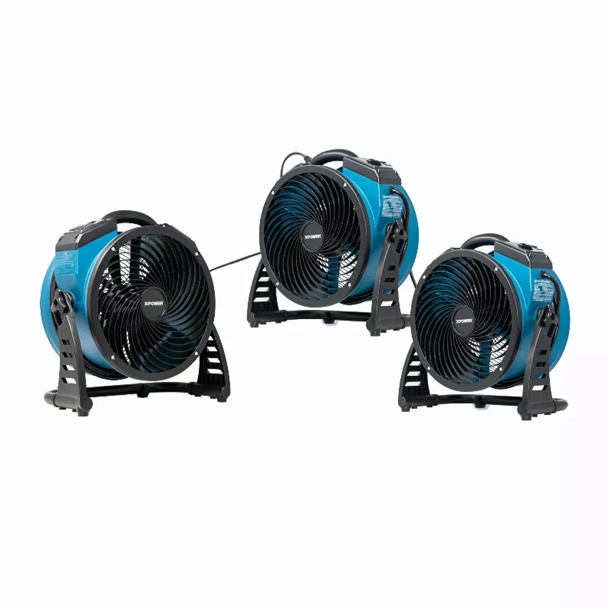 Air Circulator Utility Fan Brushless DC Motor 1560 CFM Lightweight Durable Housing 360 Positioning Stand