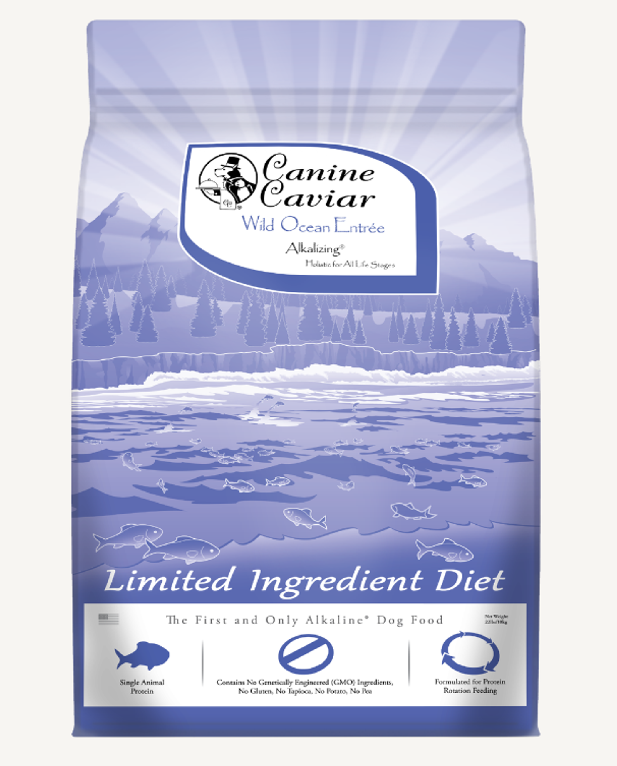 Wild Ocean Limited Ingredient Alkaline Entree All Life Stages Image 1