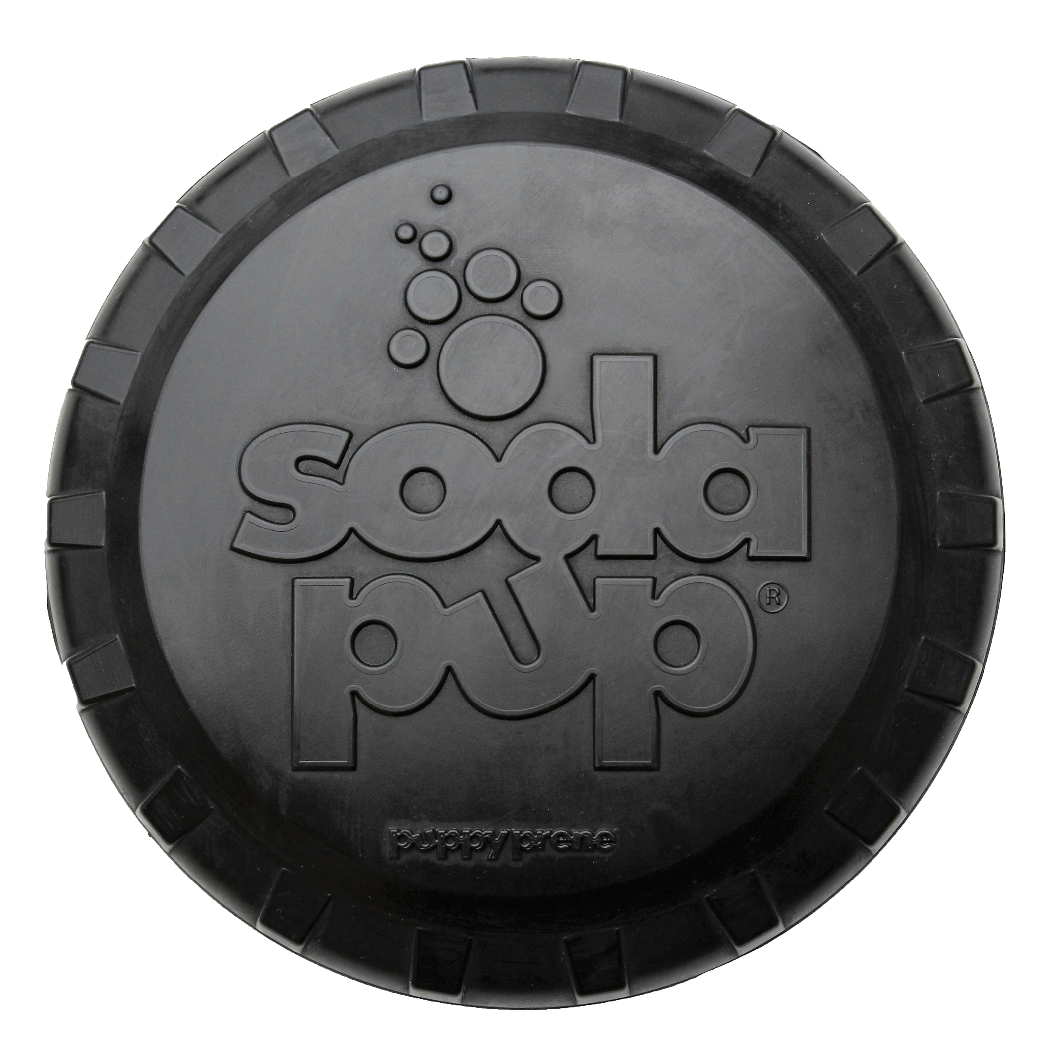 SP Bottle Top Flyer Durable Rubber Retrieving Frisbee Image 1