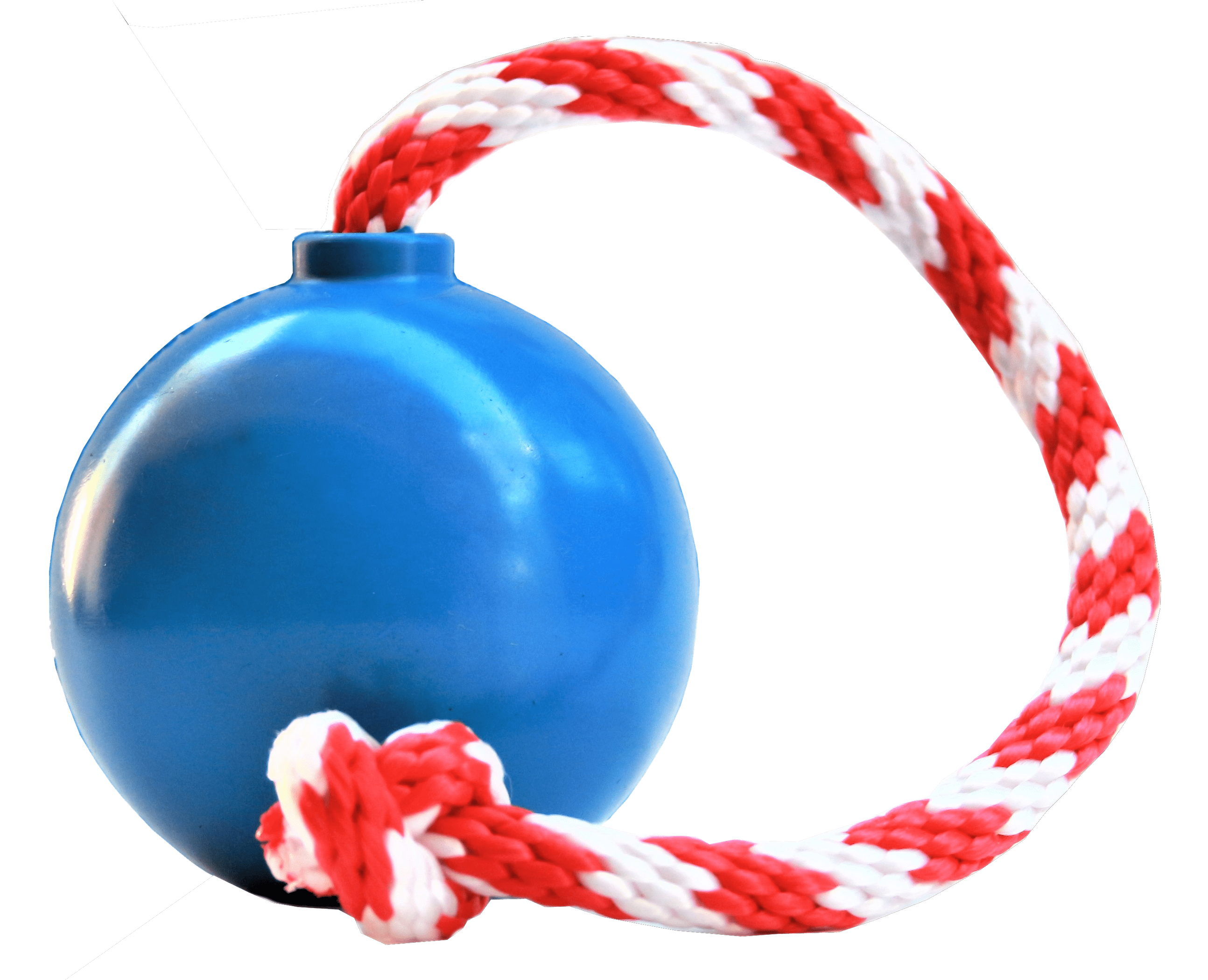 USA-K9 Cherry Bomb Durable Rubber Chew Toy, Treat Dispenser, Reward Toy, Tug Toy, and Retrieving Toy Image 1