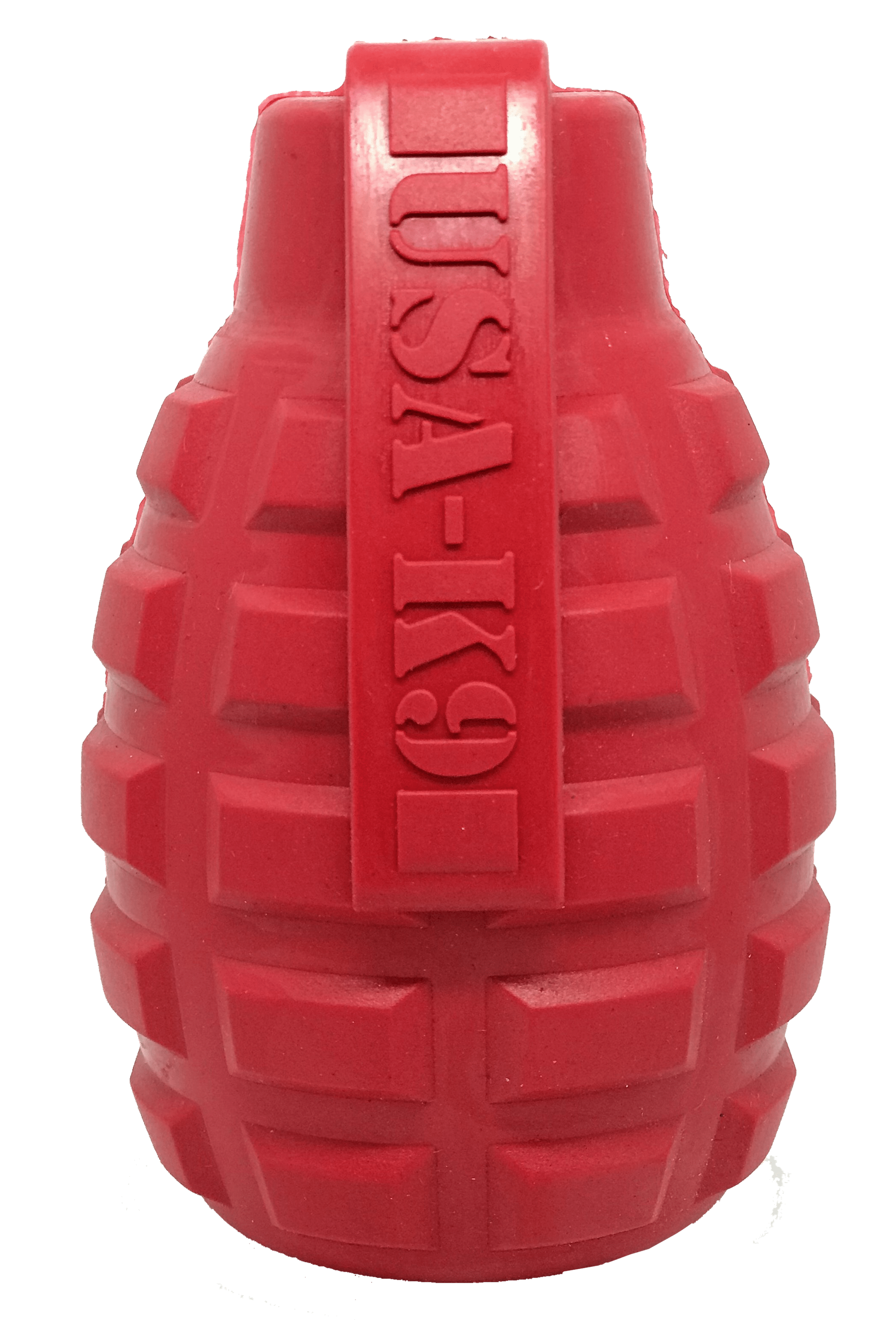 USA-K9 Grenade Durable Rubber Chew Toy & Treat Dispenser Image 1