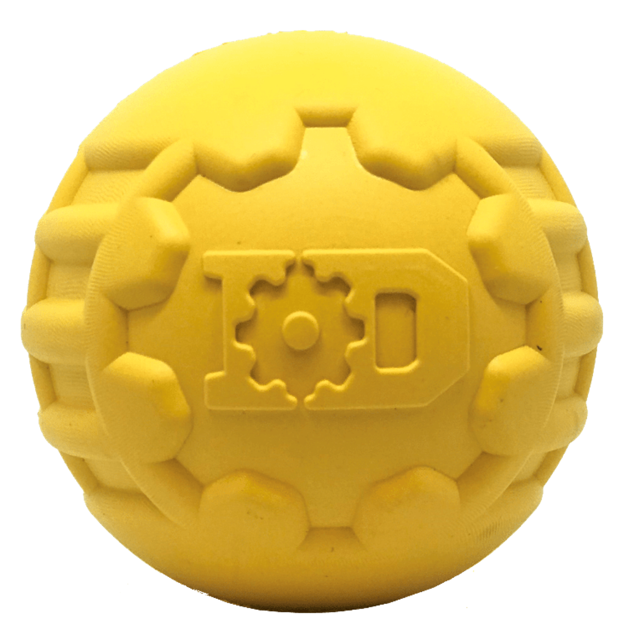 ID Ball - Ultra-Durable Rubber Chew Ball Image 1