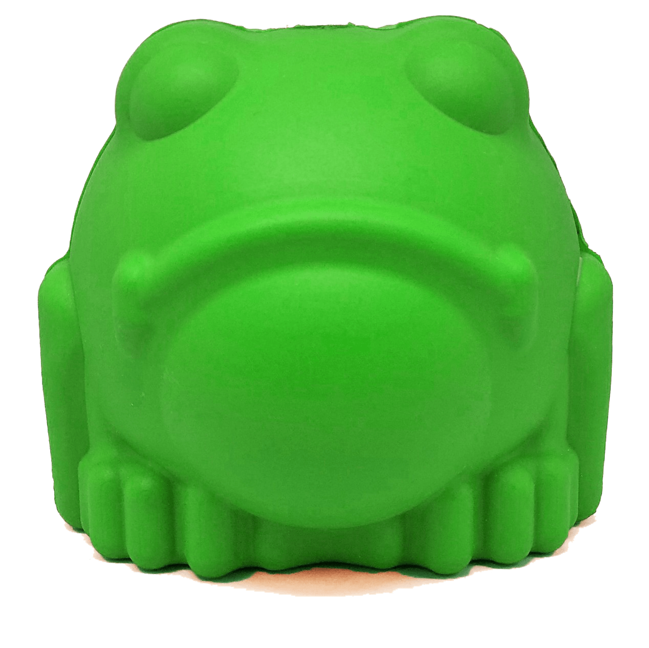 MKB Bull Frog Durable Rubber Chew Toy & Treat Dispenser Image 1