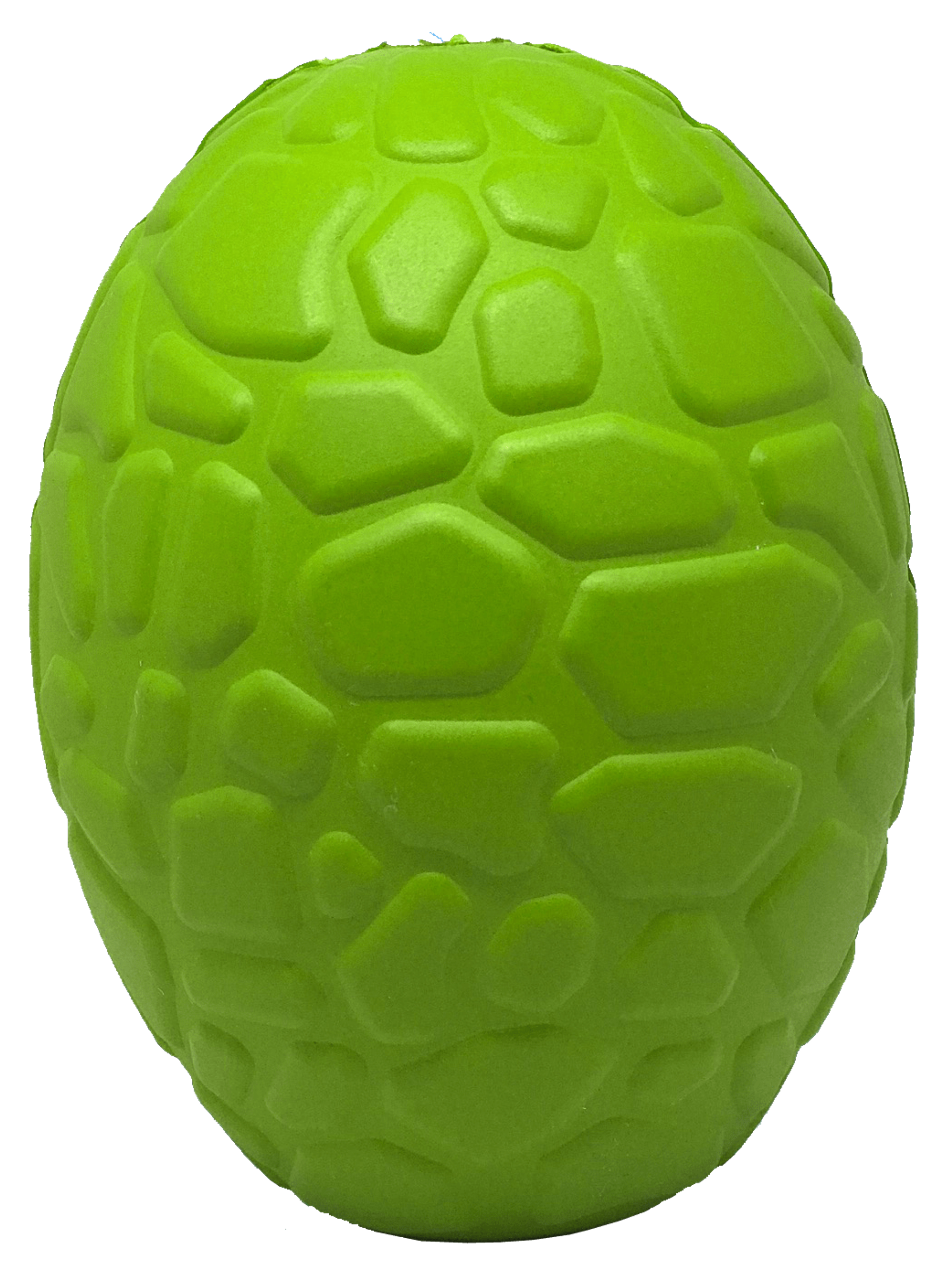 MKB Dinosaur Egg Durable Rubber Chew Toy & Treat Dispenser Image 1