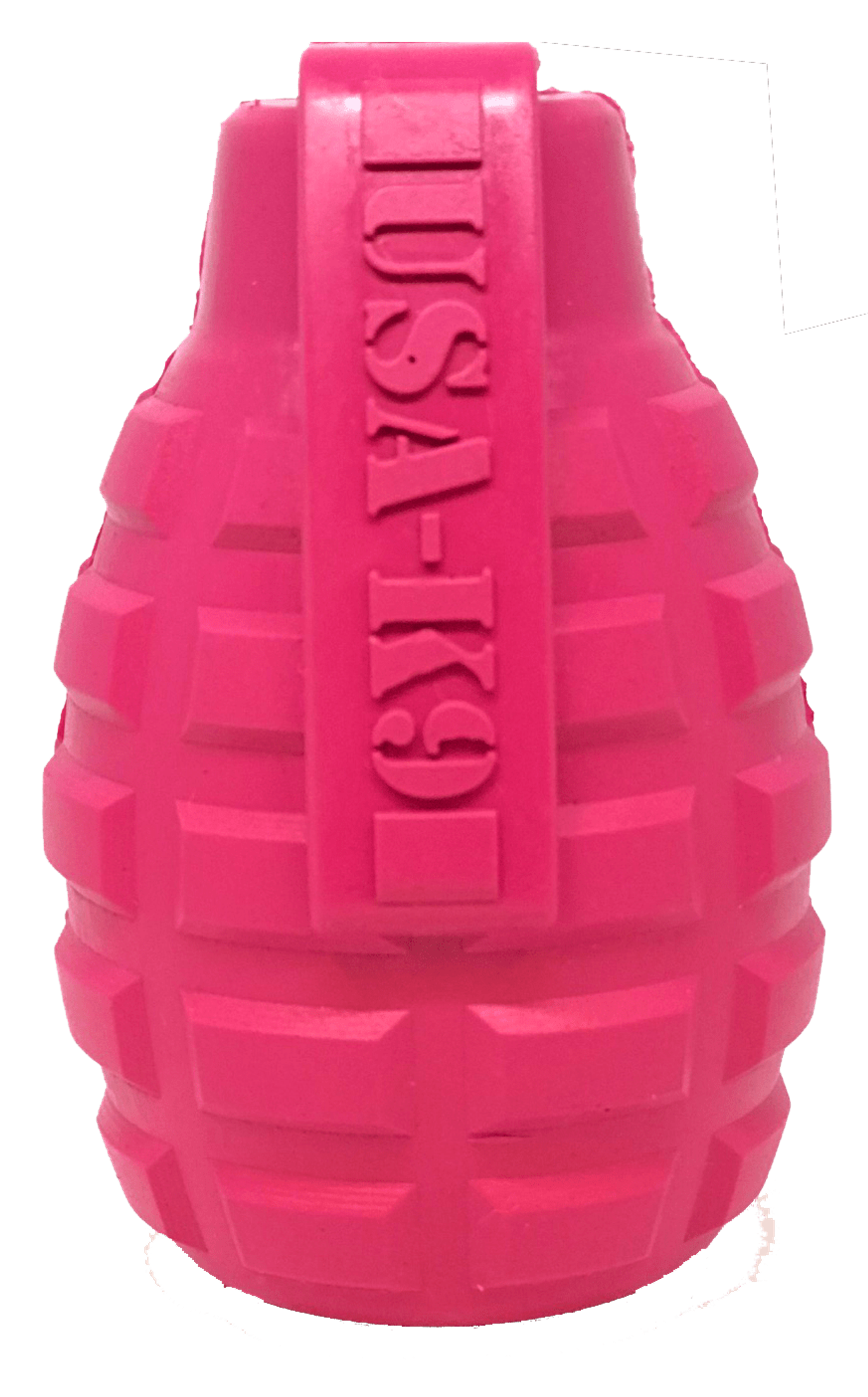 USA-K9 Puppy Grenade Durable Rubber Chew Toy & Treat Dispenser for Teething Pups Image 1