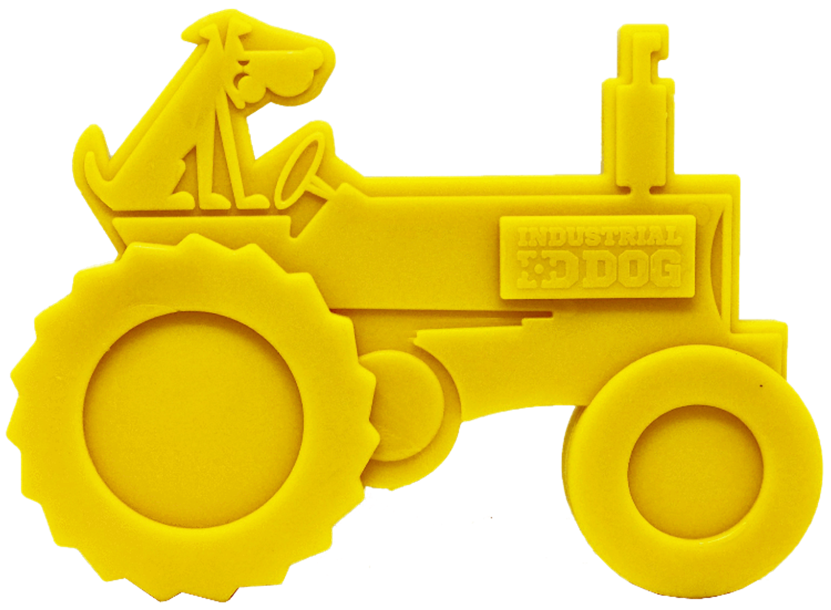ID Tractor  Ultra Durable Nylon Dog Chew Toy for Aggressive Chewers Image 1