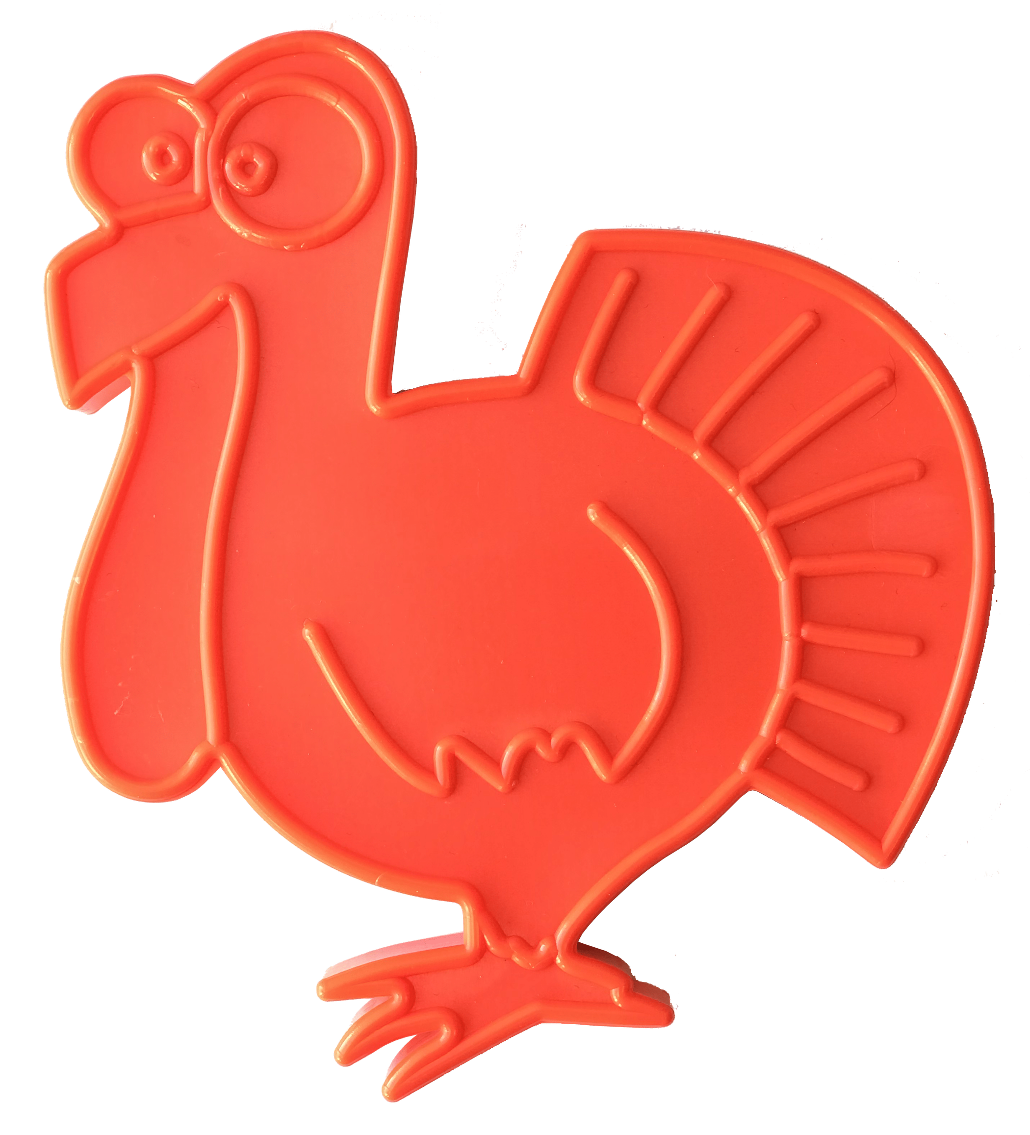 MKB Turkey  Ultra Durable Nylon Dog Chew Toy for Aggressive Chewers Image 1