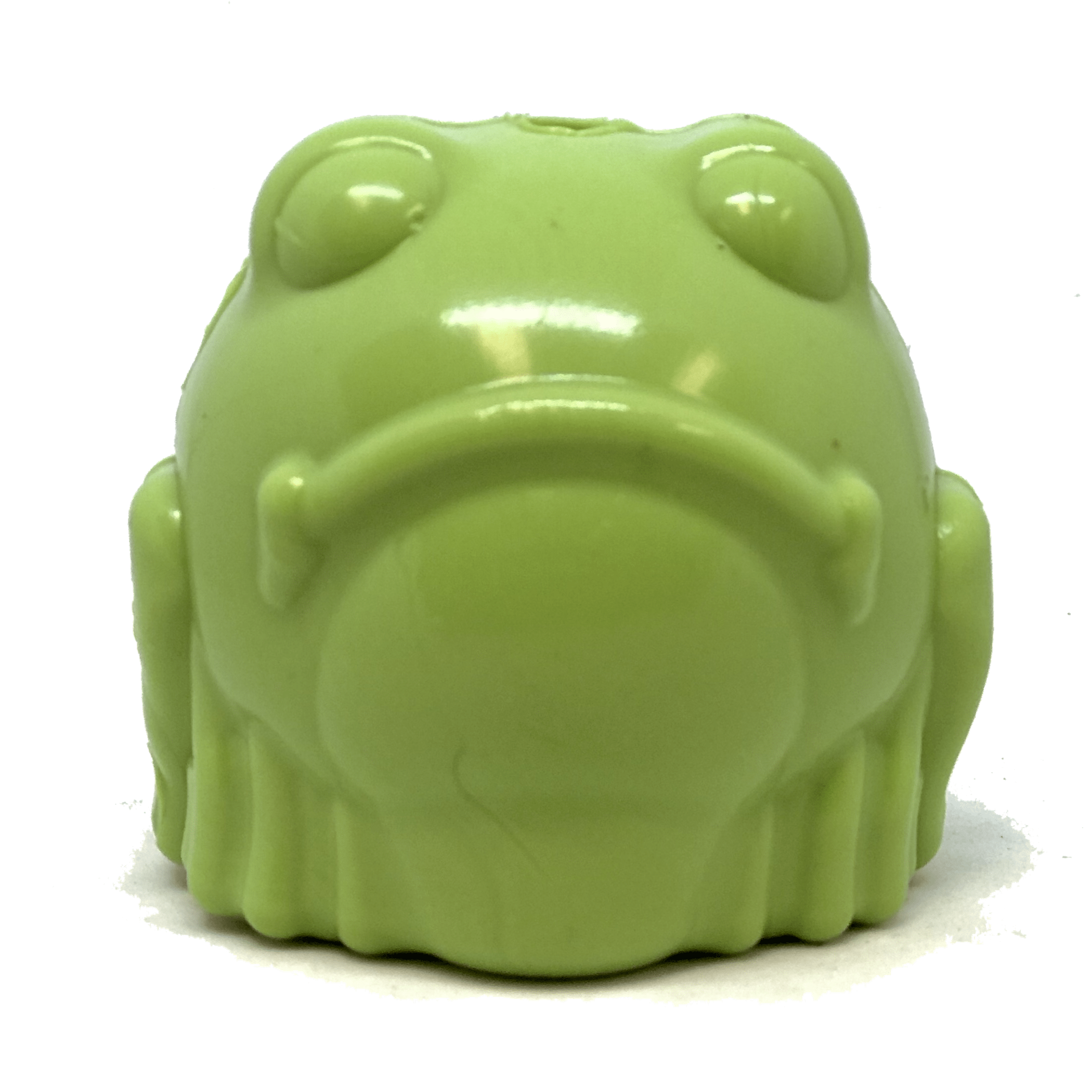 MKB Bull Frog Durable Rubber Chew Toy & Treat Dispenser Image 1