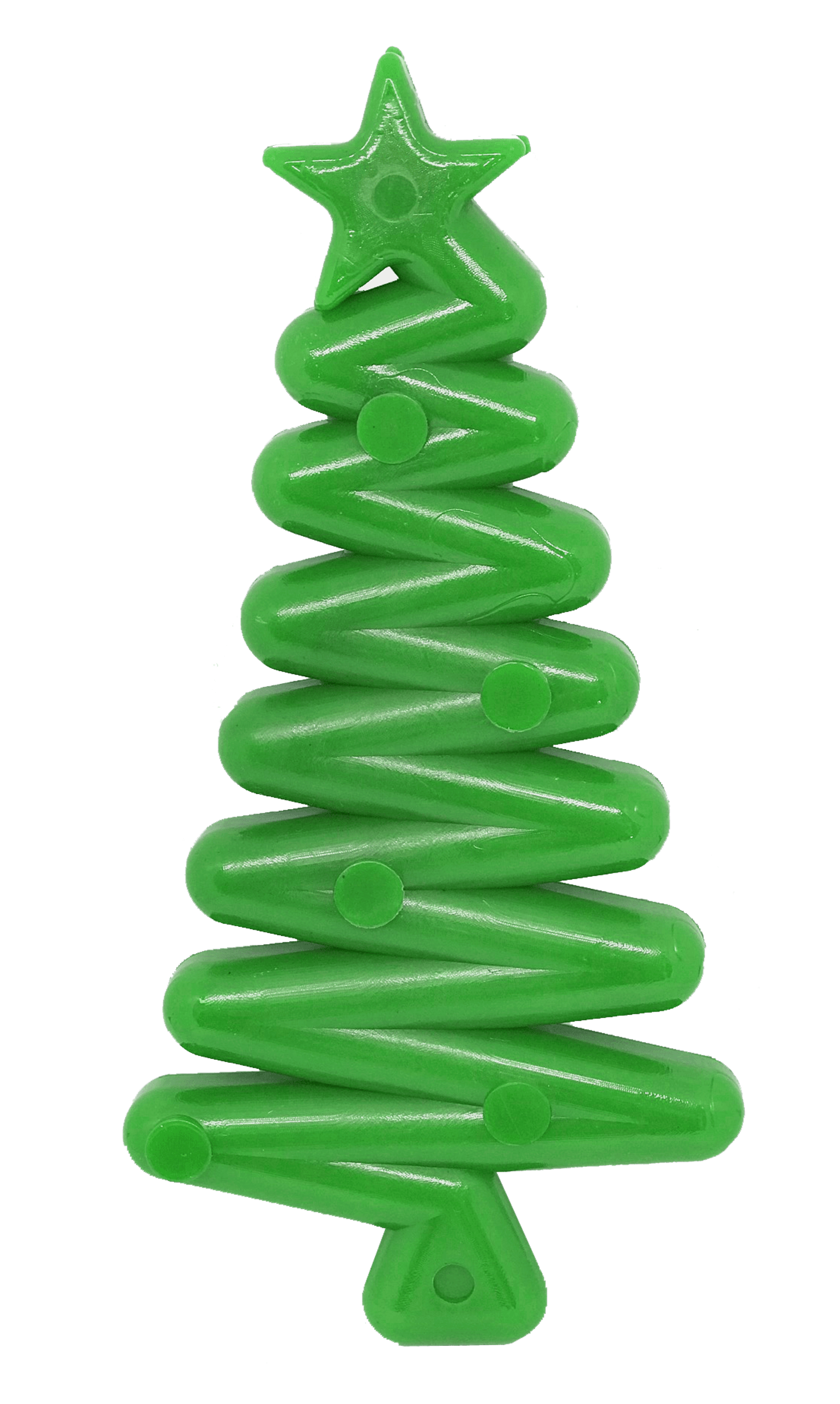 MKB Christmas Tree Ultra Durable Nylon Dog Chew Toy for Aggressive Chewers Image 1