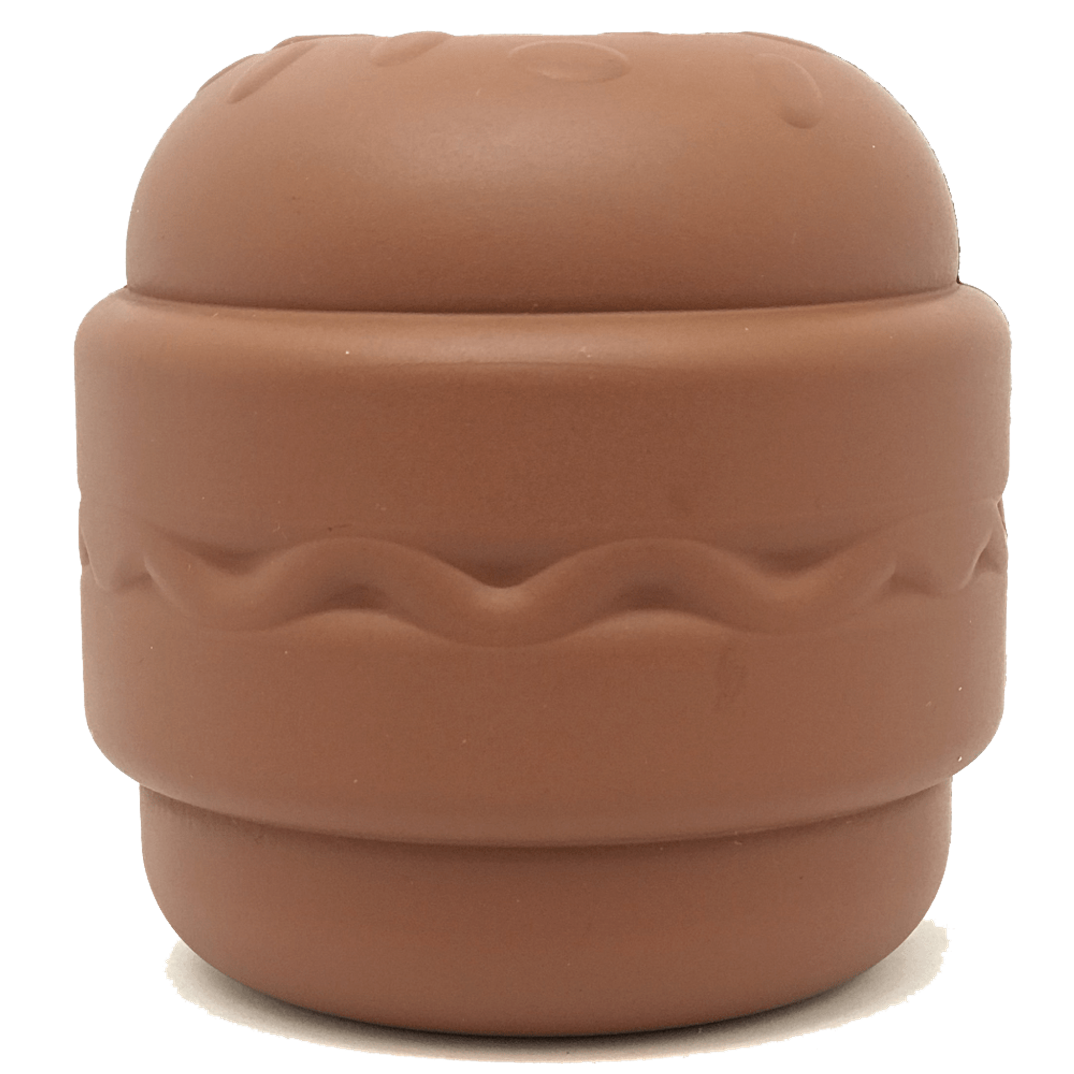 SP Hamburger Durable Rubber Chew Toy & Treat Dispenser Image 1