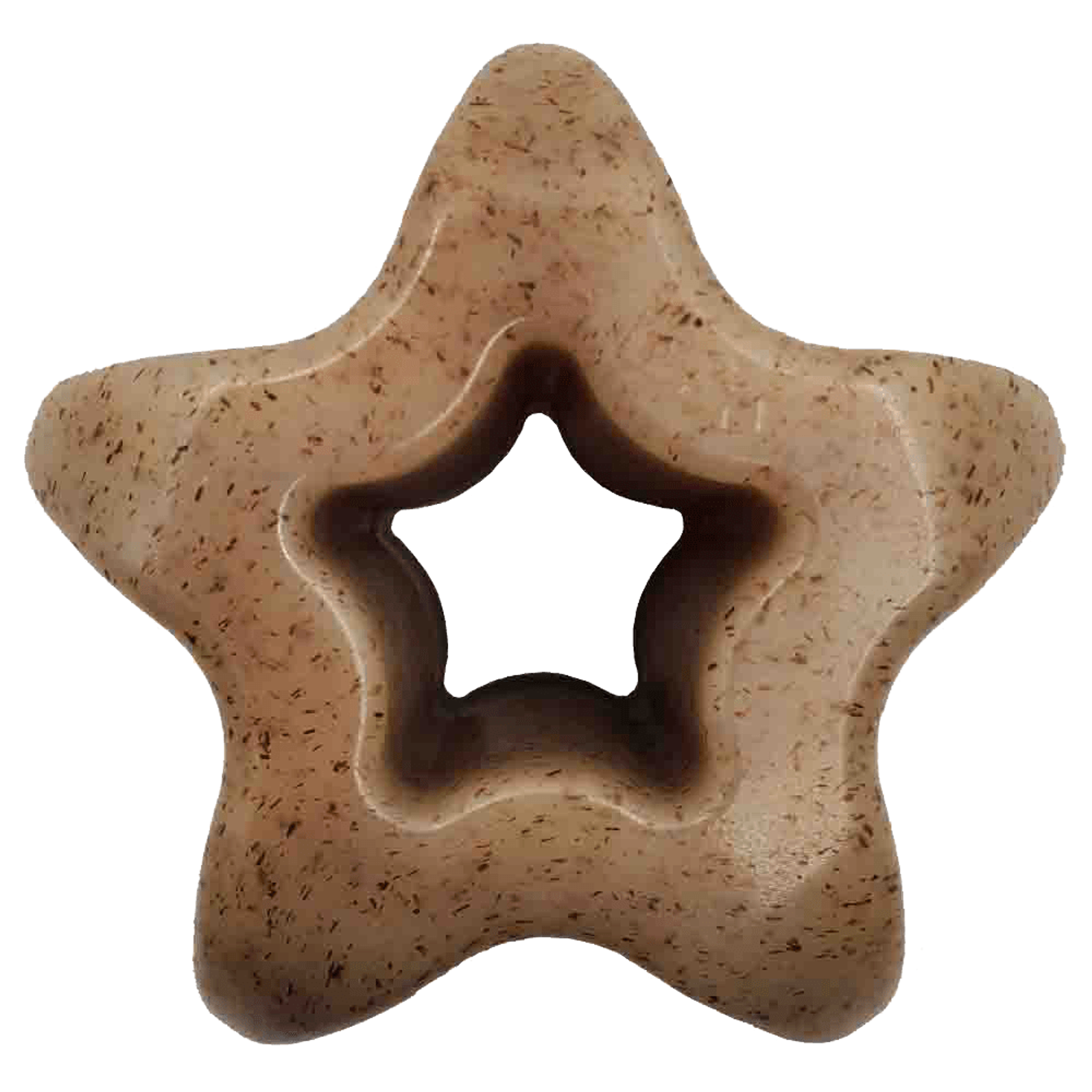 Durable Nylon Star Dog Chew Toy and Enrichment Toy for Aggressive Chewers Image 1