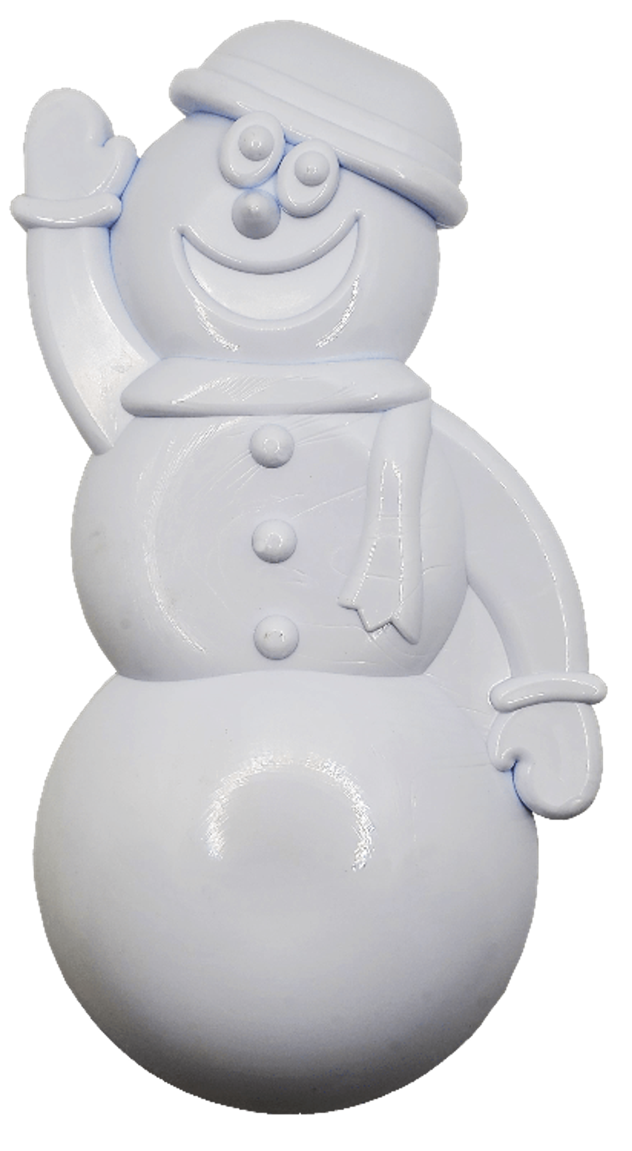 MKB Snowman Ultra Durable Nylon Dog Chew Toy for Aggressive Chewers Image 1