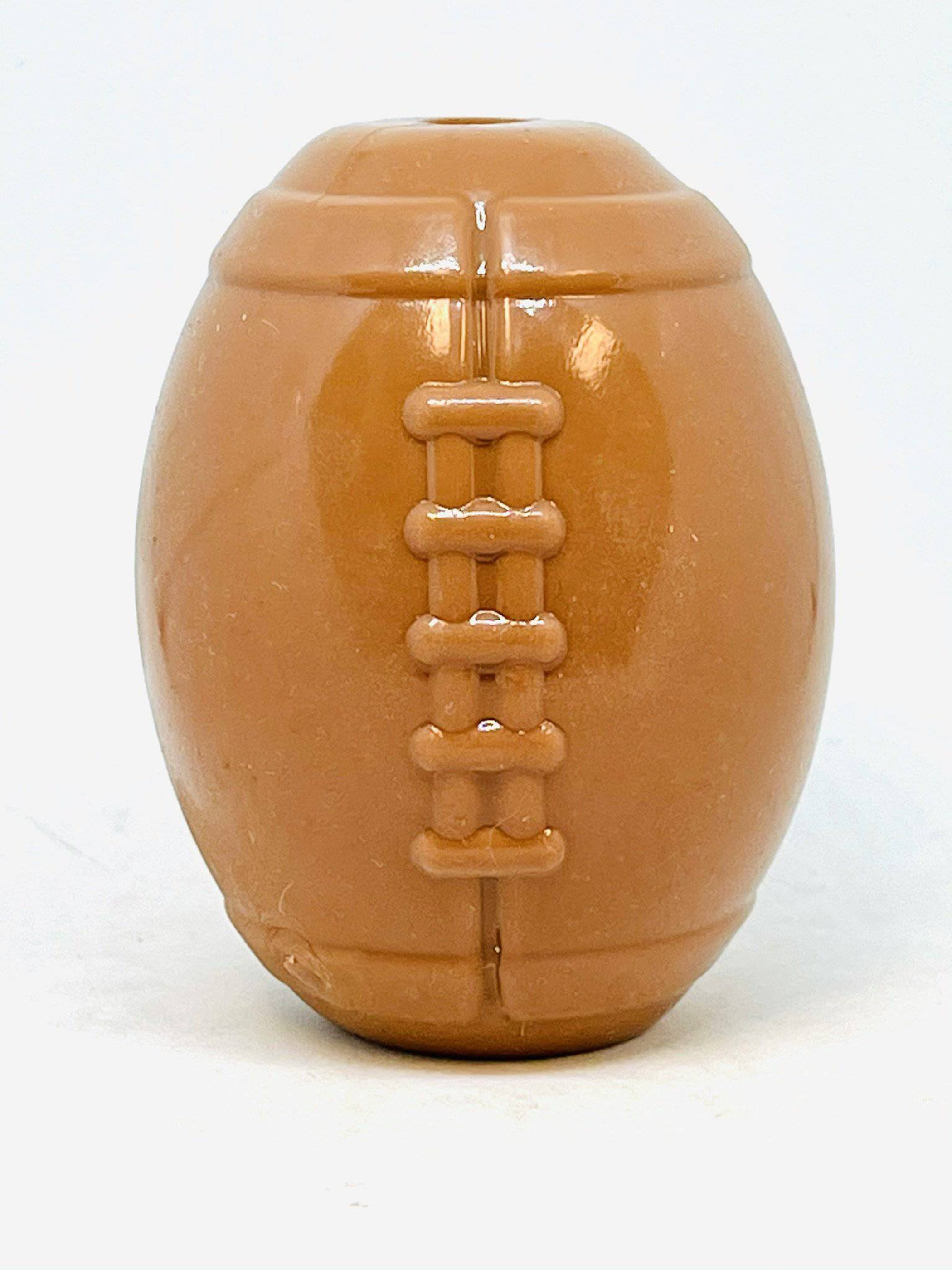 MKB Football Durable Synthetic Rubber Chew Toy and Treat Dispenser Image 1