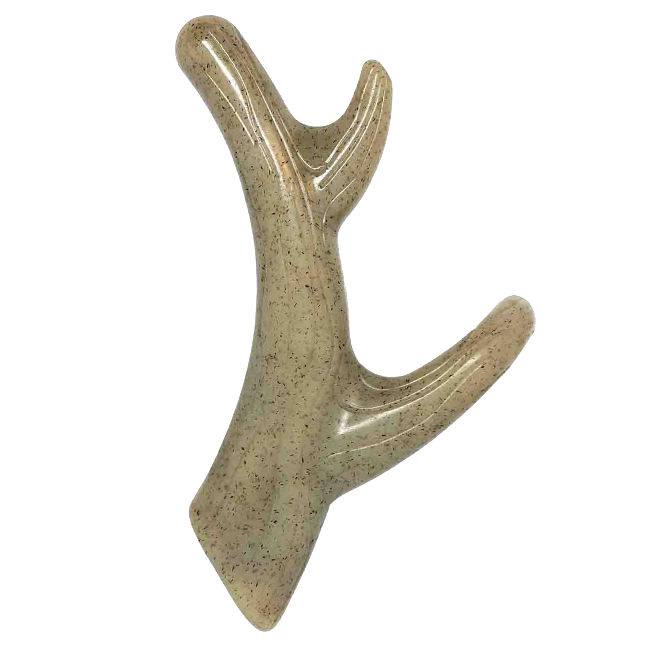 Ever Antler Nylon Chew Bone | Elk Antler Shaped Dog Toy for Aggressive Chewers