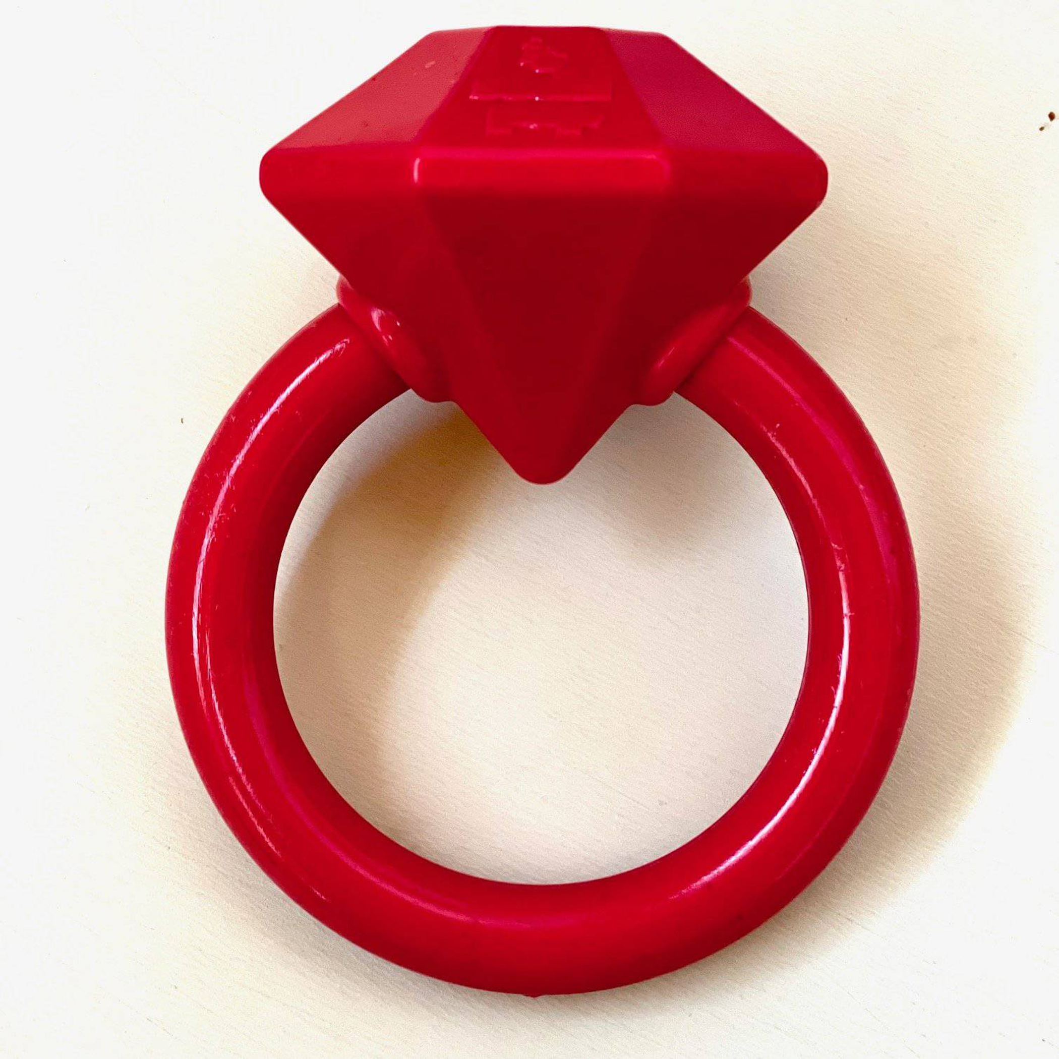 Diamond Ring Durable Teething Ring for Puppies and Aggressive Chewers Image 1