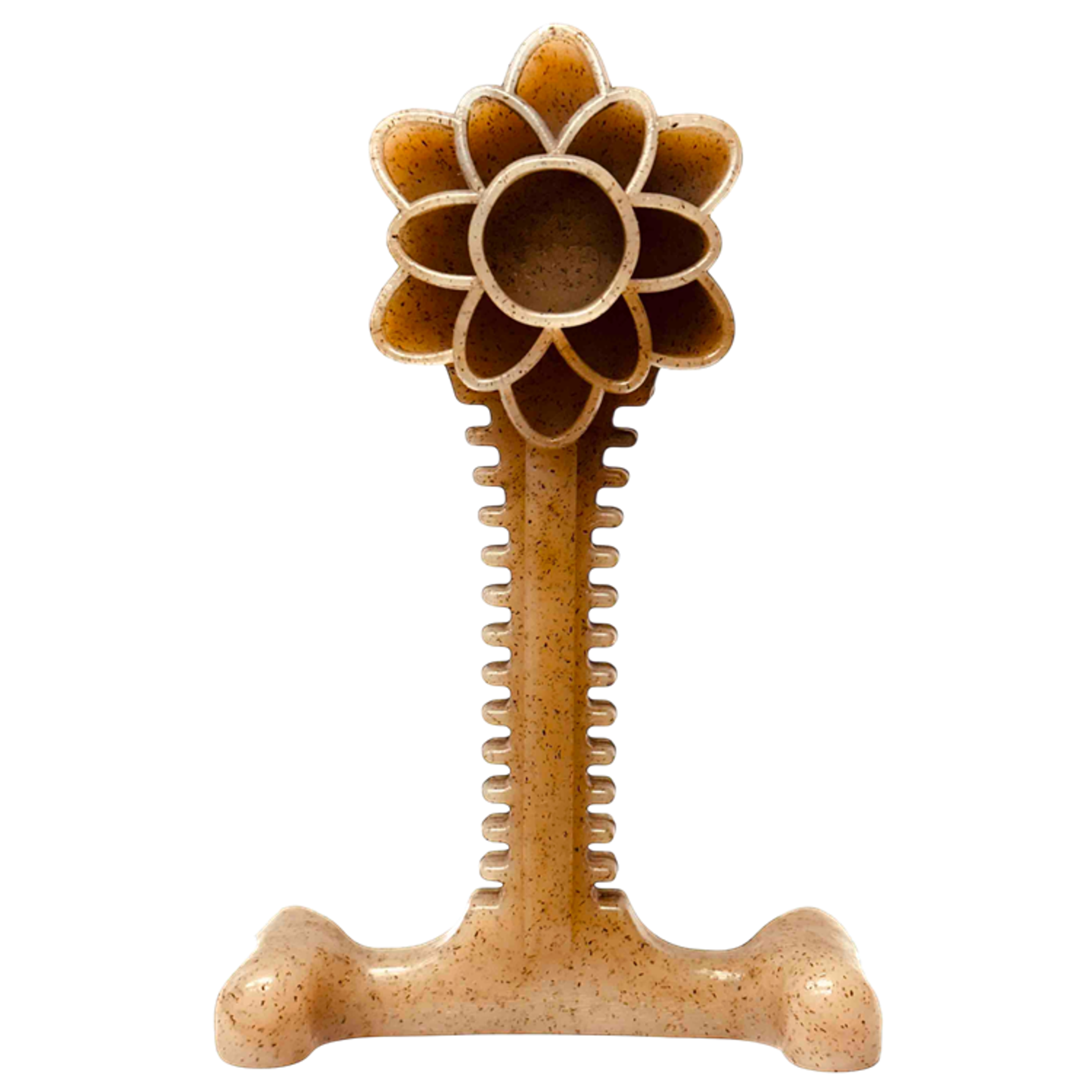 Honey Bone Dental Flower Tower - Indestructible Nylon Dog Chew Toy