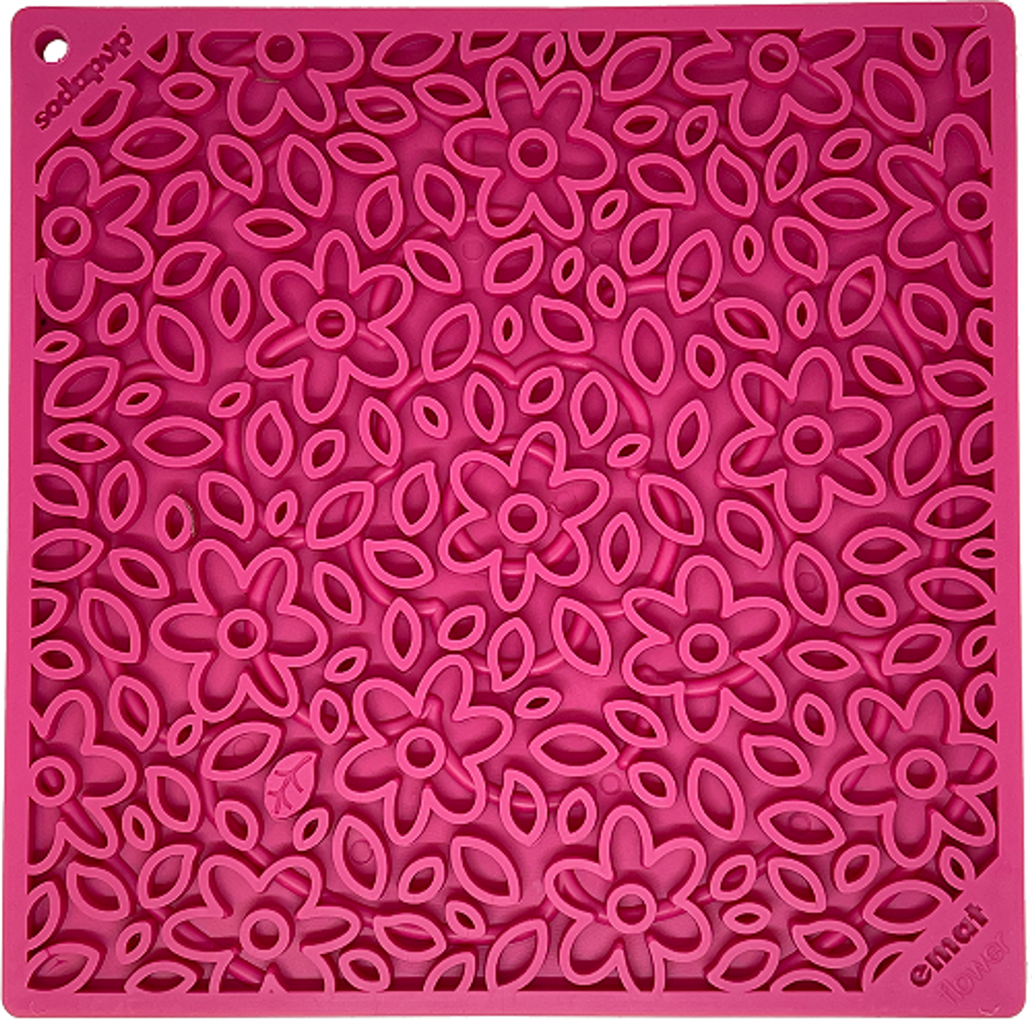 Flower Power Design eMat Enrichment Lick Mat Image 1
