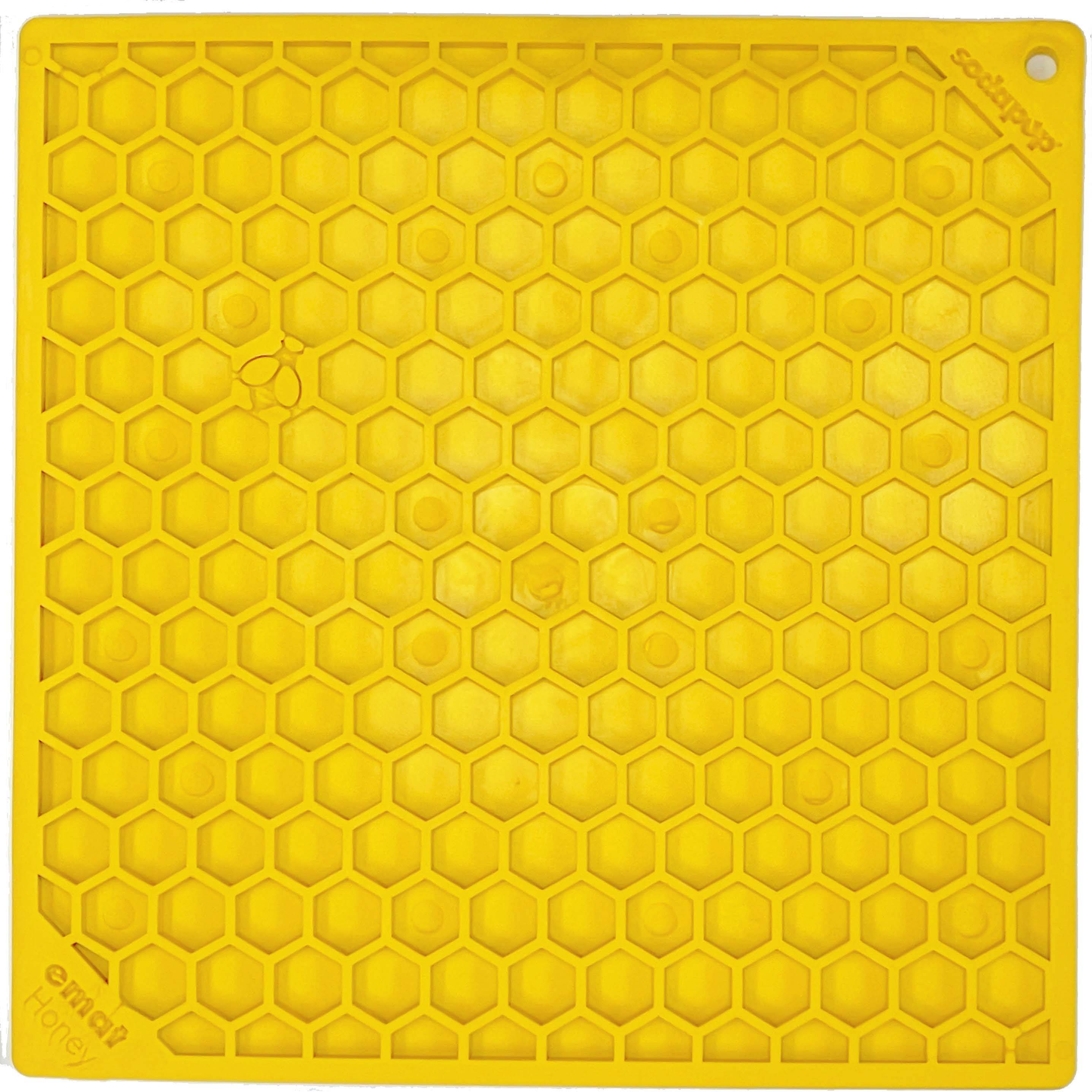 Honeycomb Design Emat Enrichment Lick Mat Image 1