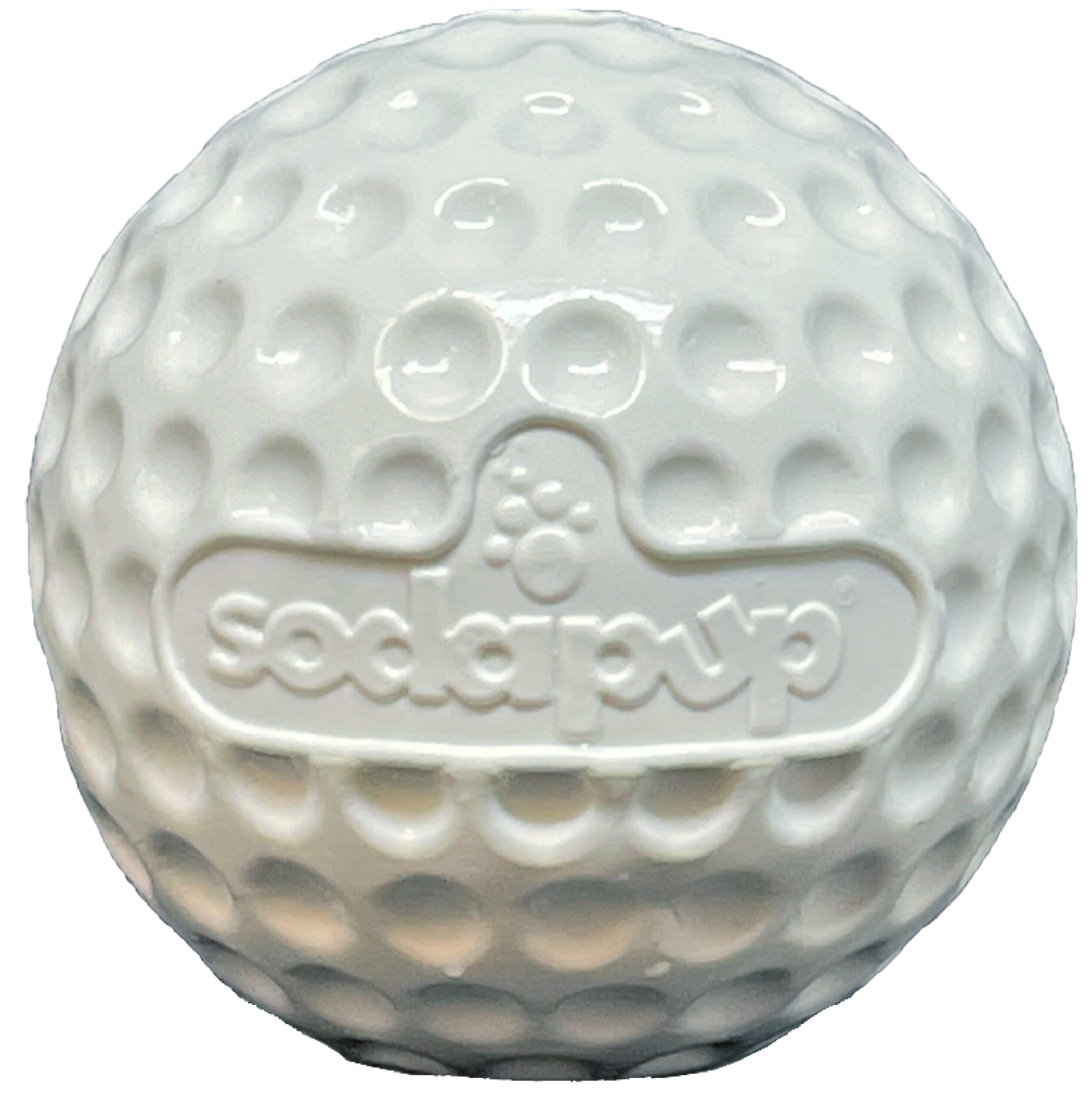 Golf Ball PUP-X Rubber eDispenser Treat Dispenser & Enrichment Toy