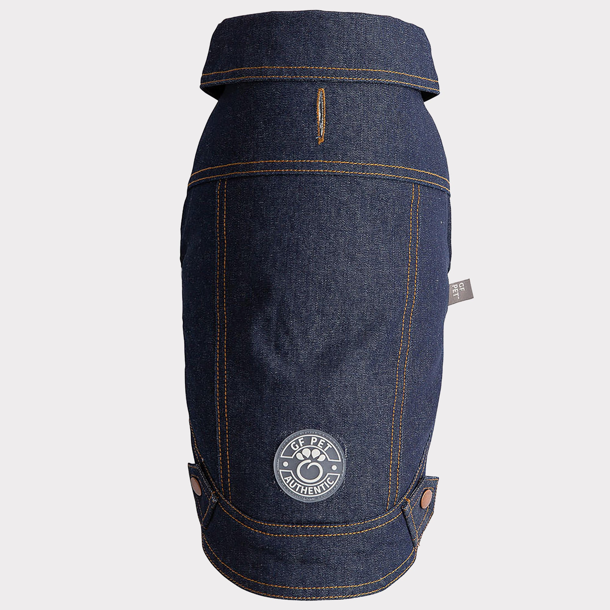 GF Pet Elasto-Fit Denim Dog Jacket Image 1