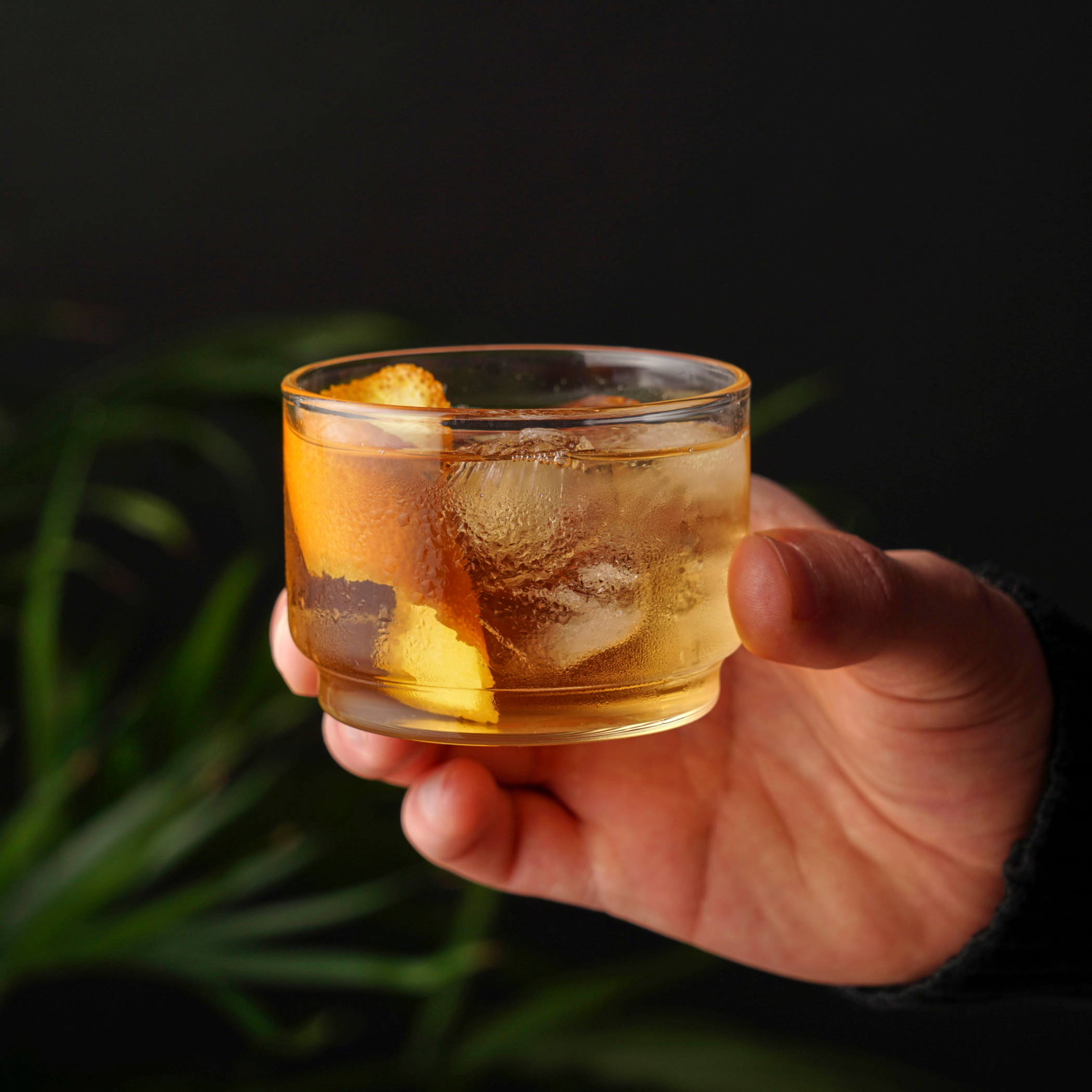 Glassware Stackable Bodega Glasses Set of 6 Borosilicate Glass 7 oz Modern Everyday Use Dishwasher Safe