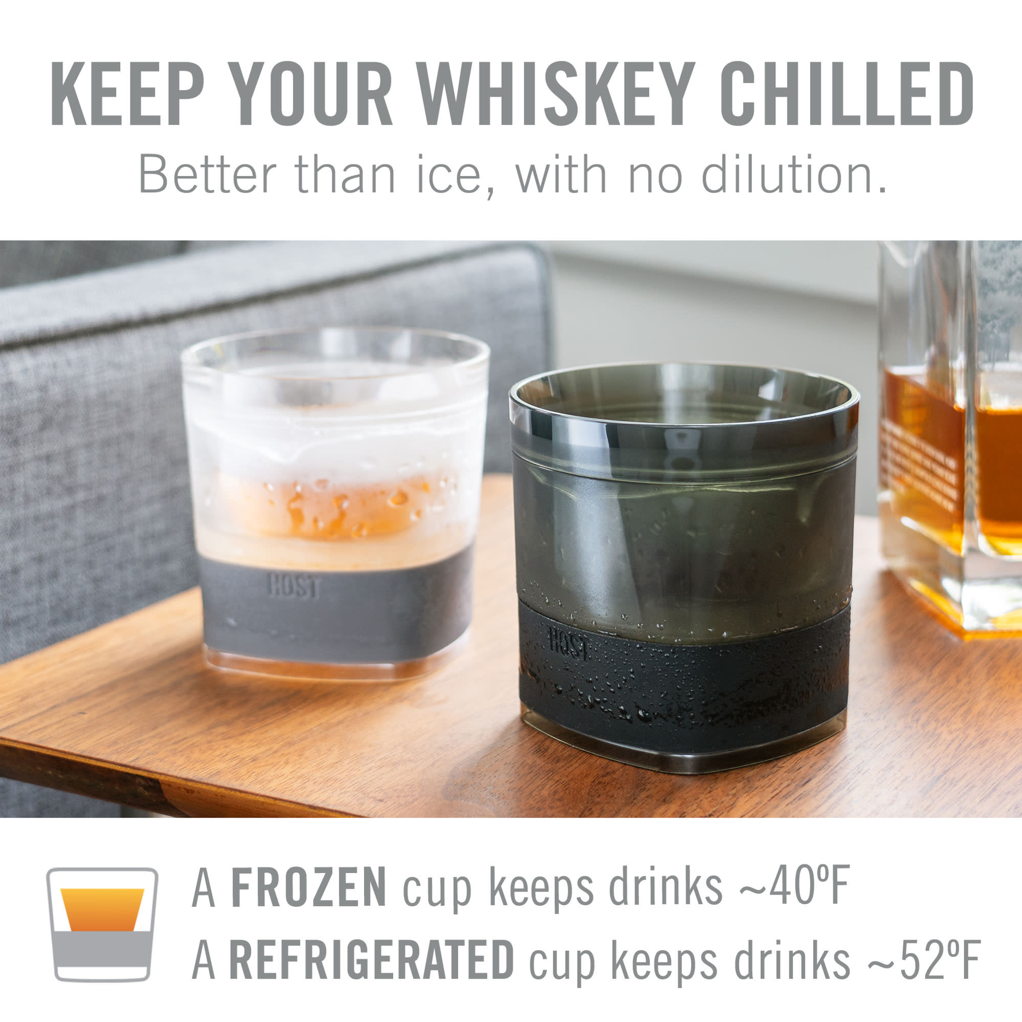 Cooling Cup Keep Whiskey Chilled With No Dilution Engineered Drinking Experience Ideal Serving Temperature 2 Pieces