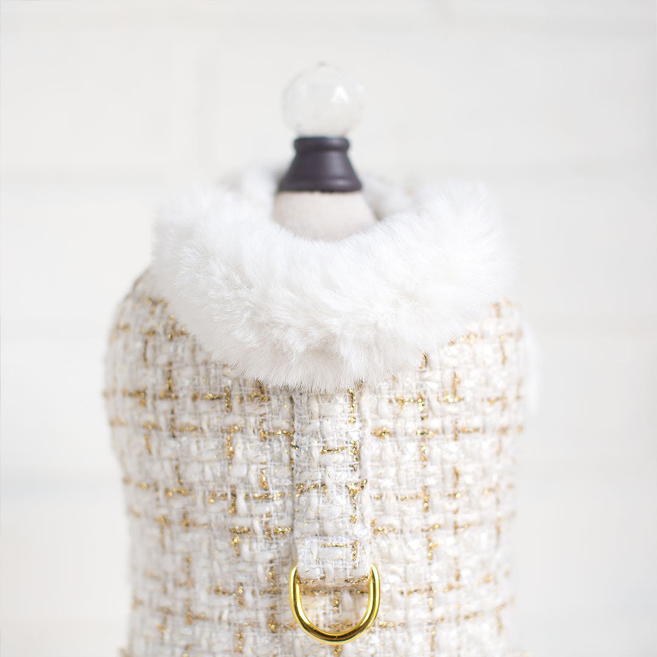 Chantel Tweed Dog Coat Image 1