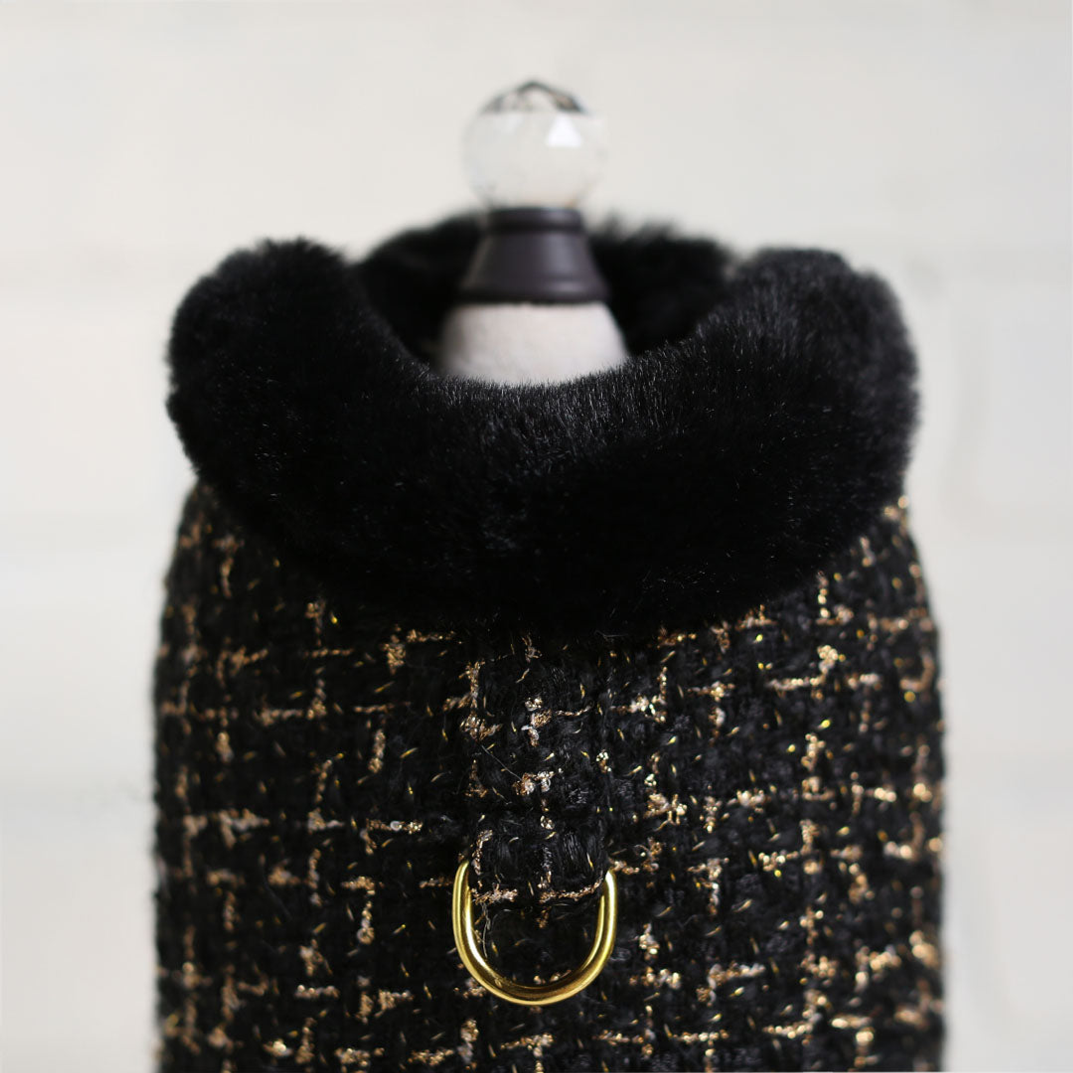 Chantel Tweed Dog Coat Image 1