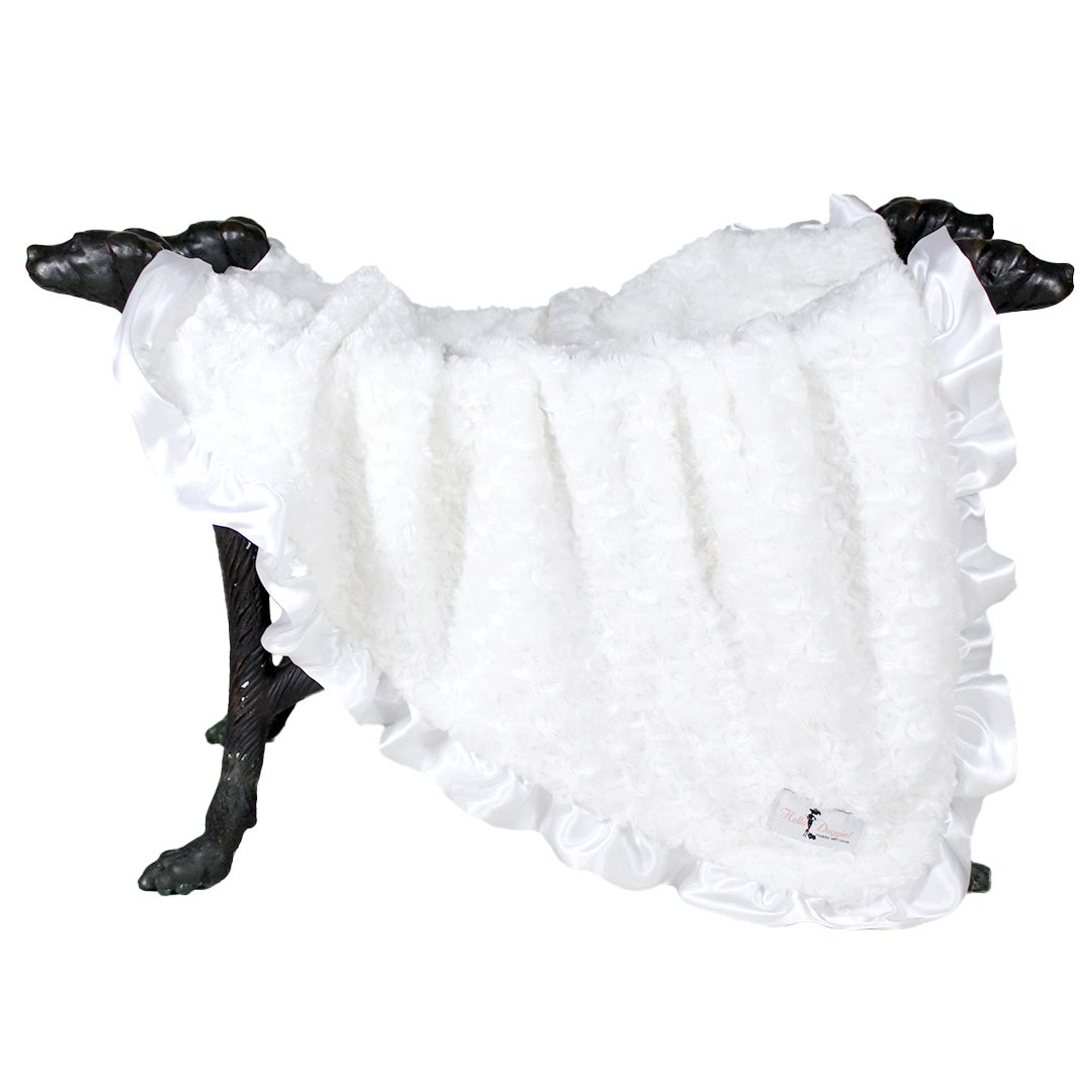 Ruffle Baby Dog Blanket Image 1