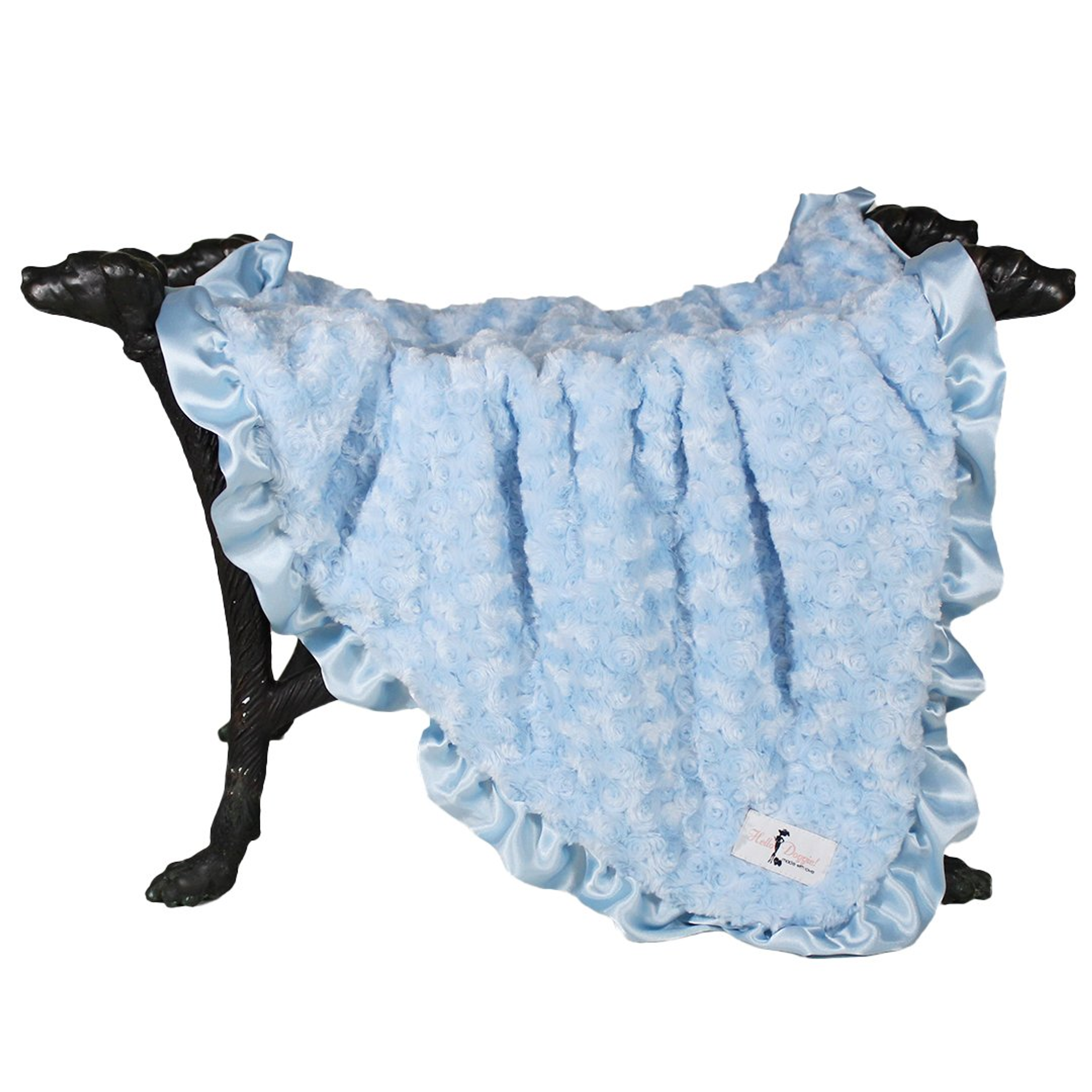Ruffle Baby Dog Blanket Image 1