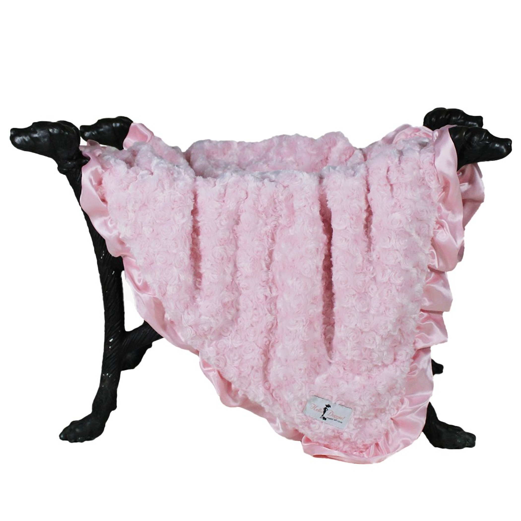 Ruffle Baby Dog Blanket Image 1