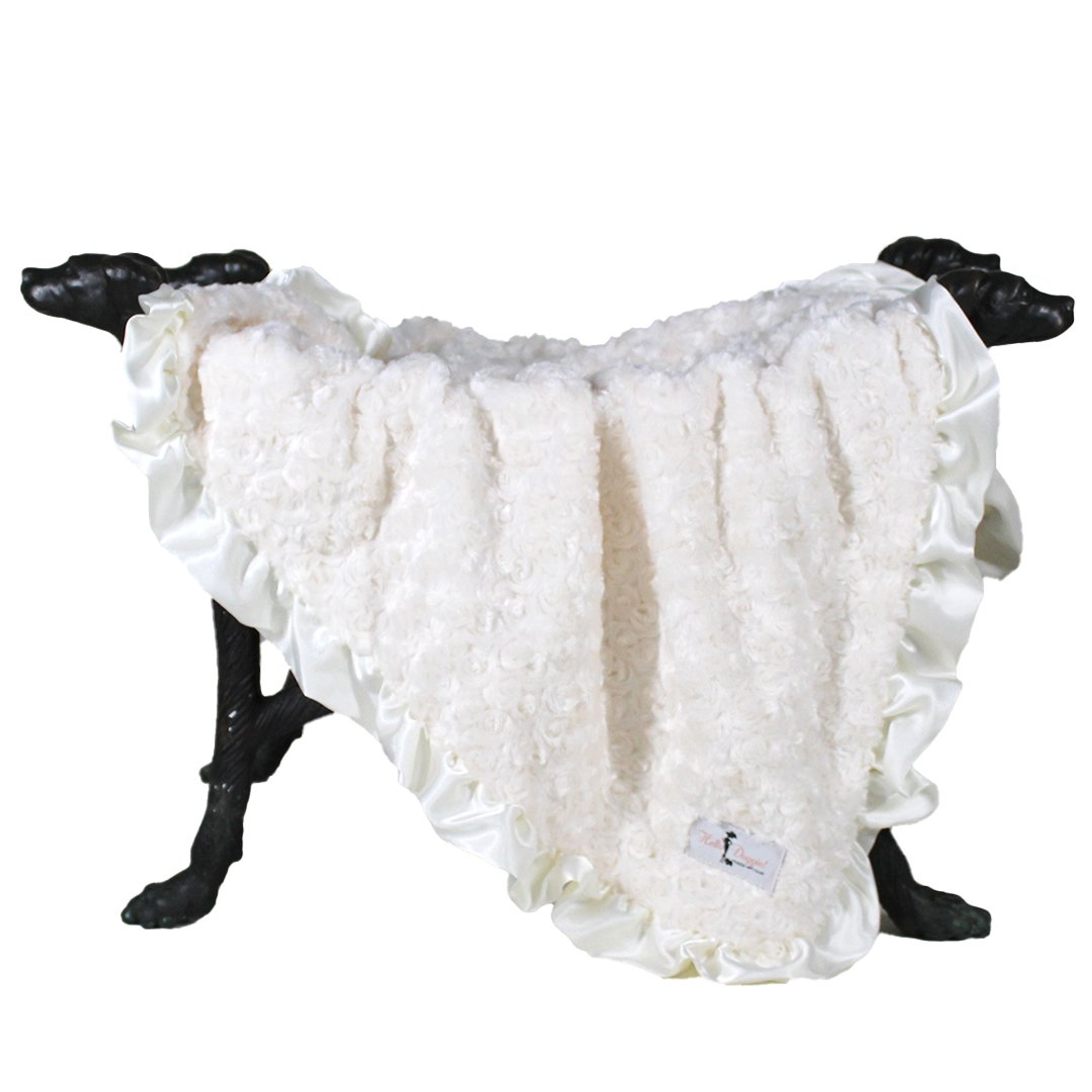 Ruffle Baby Dog Blanket Image 1