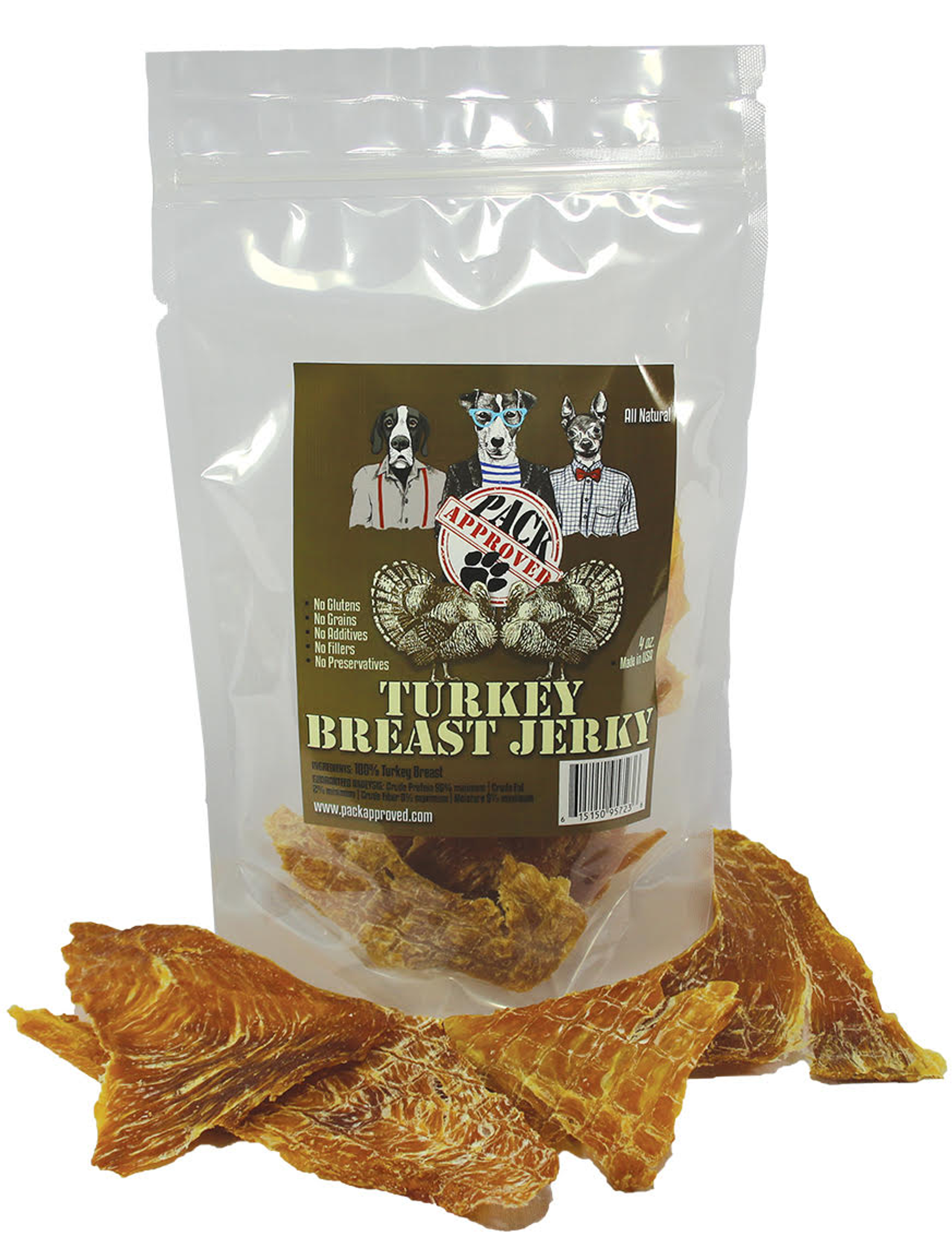 Turkey Breast Jerky - 4oz Image 1