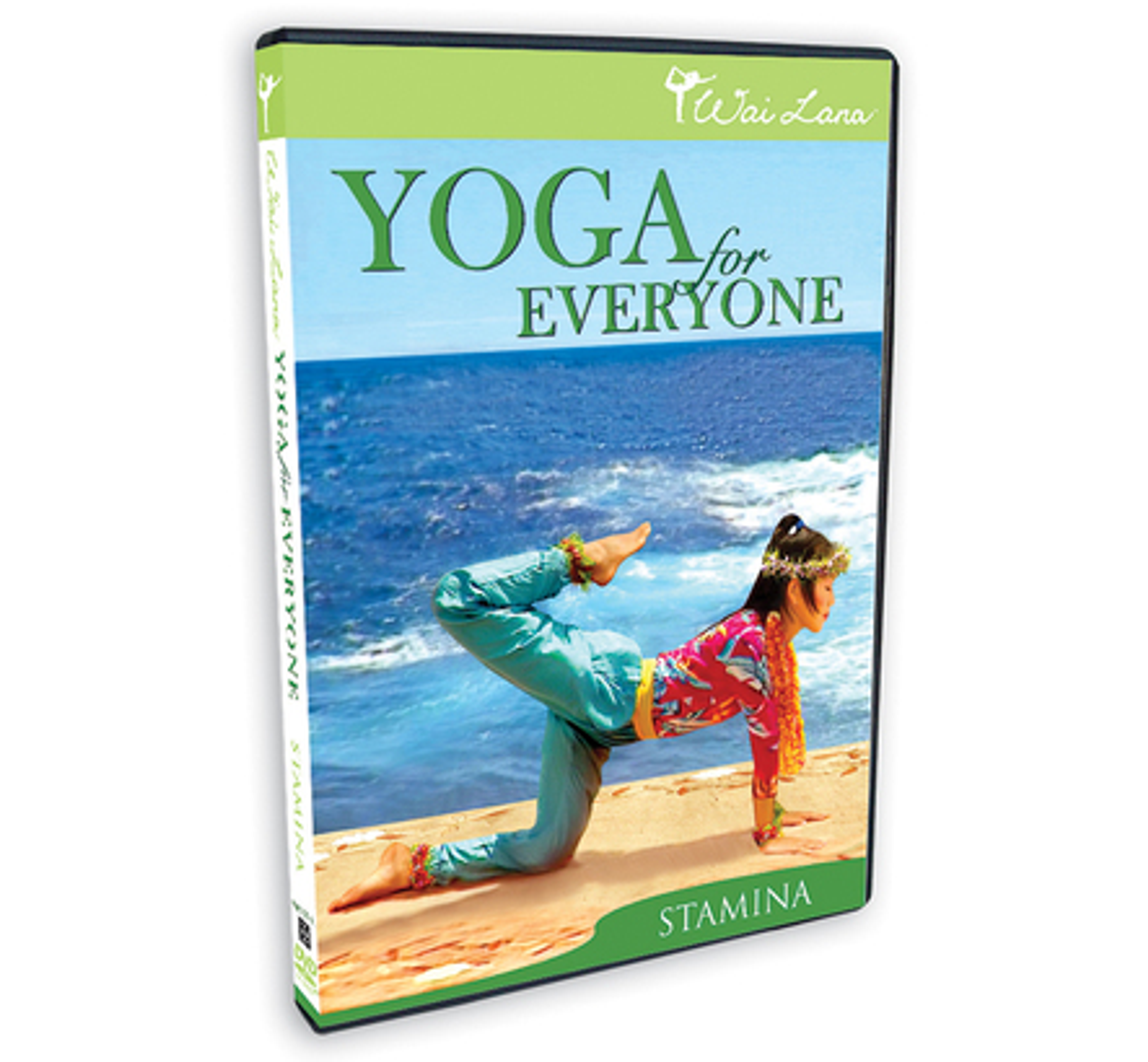 Yoga DVD Strength and Stamina Building Balance and Coordination Enhancing Firming and Sculpting 50 Minutes Spanish Language Option