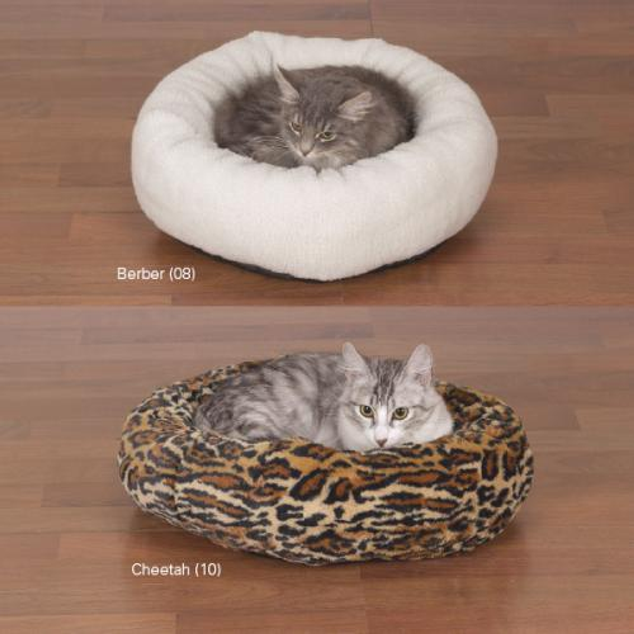 Slumber Pet Cozy Kitty Bed Berber Image 1