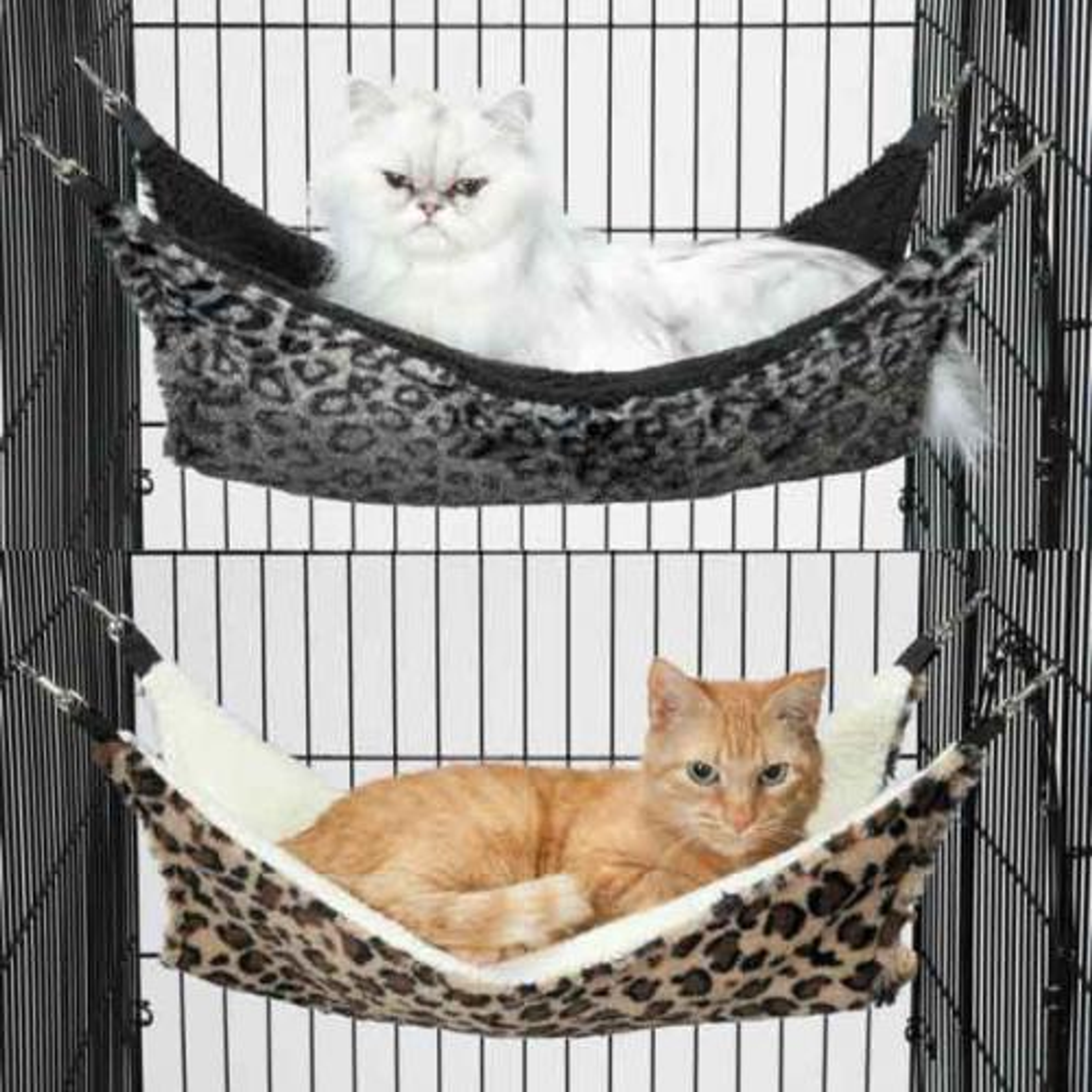 PS ThermaPet Cat Cage Hammock Silver Image 1
