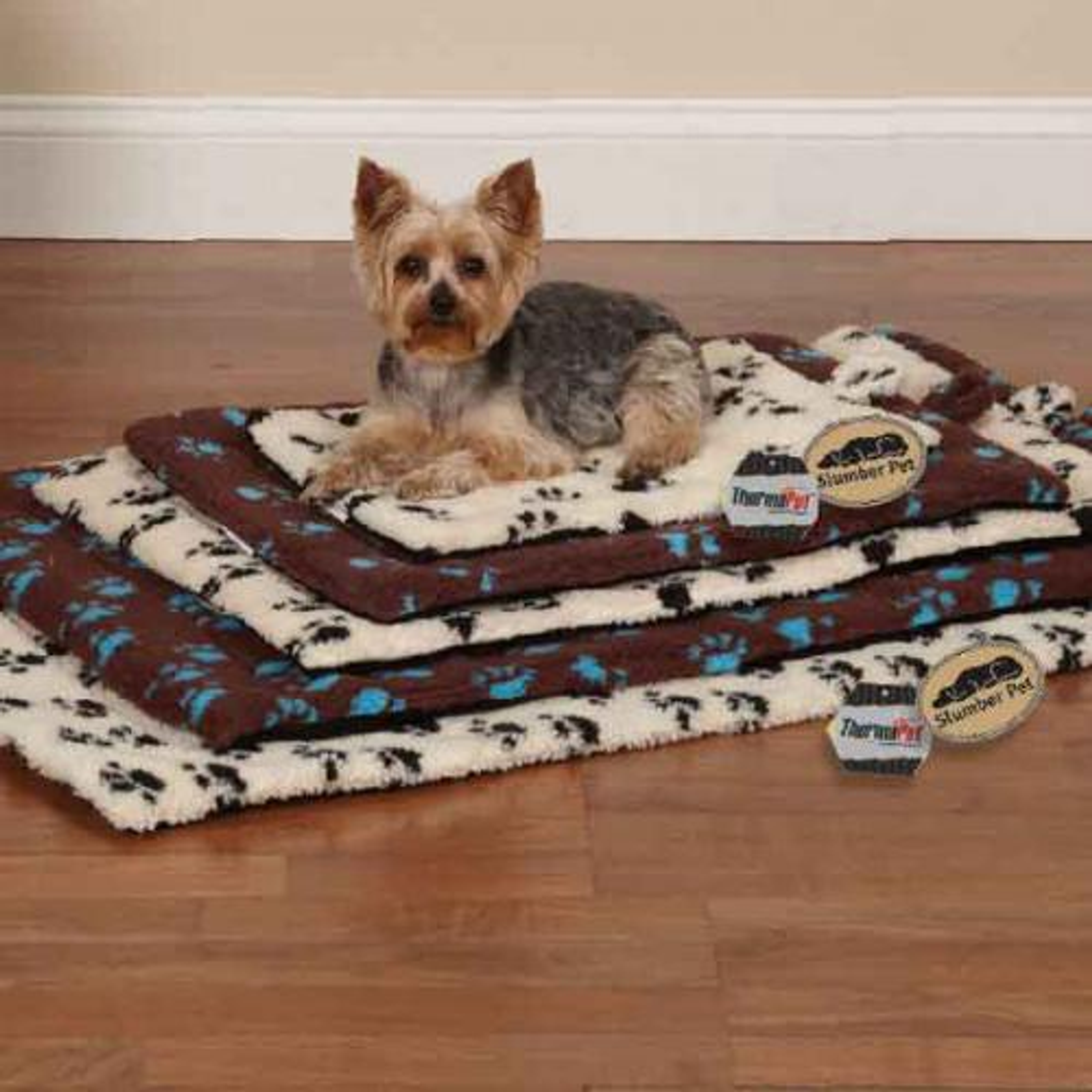 SP ThermaPet Paw Print Crate Mat Image 1