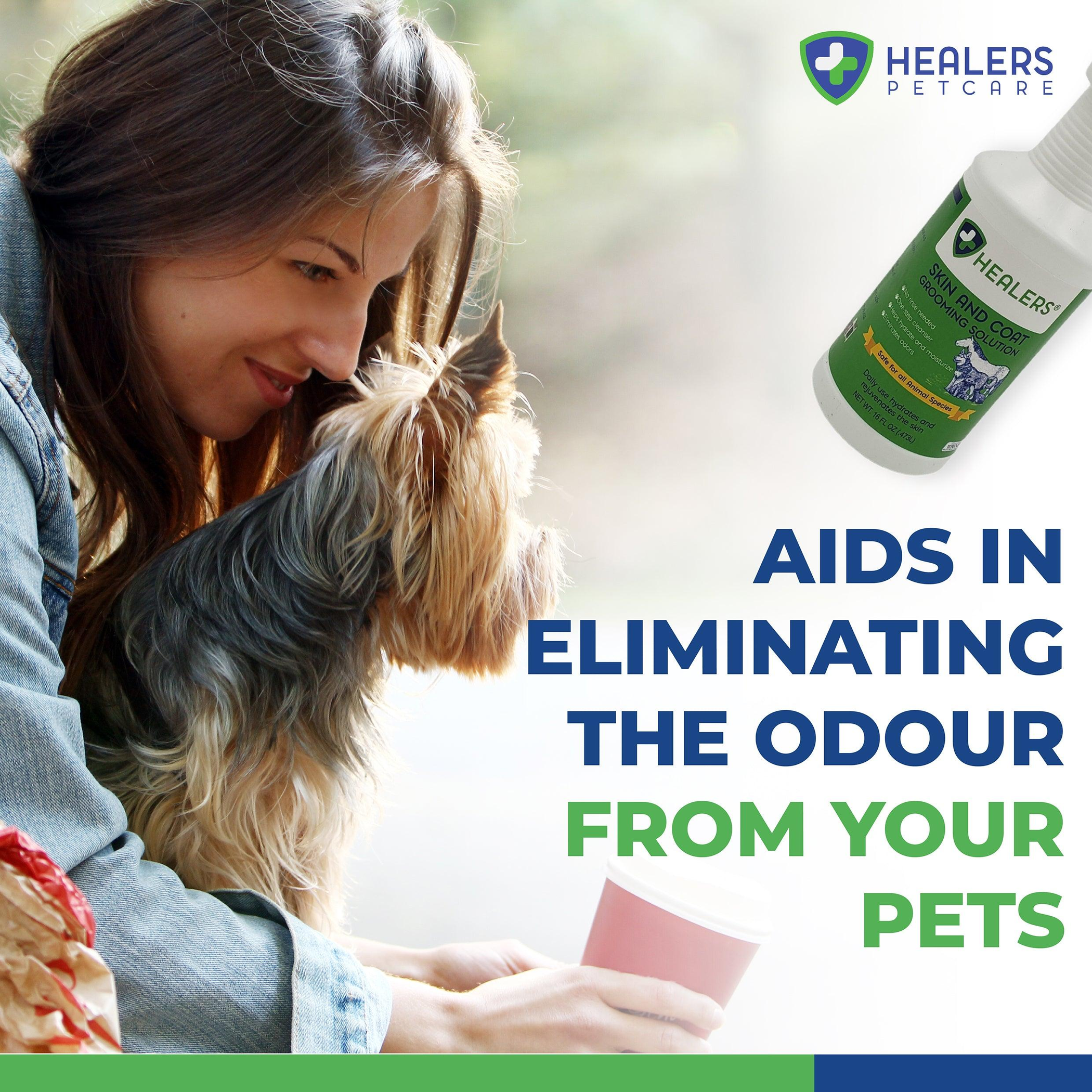 Grooming Spray Skin & Coat Natural Solution Detoxifying Agent Hypochlorous Acid 18 Month Shelf Life No Rinsing Needed