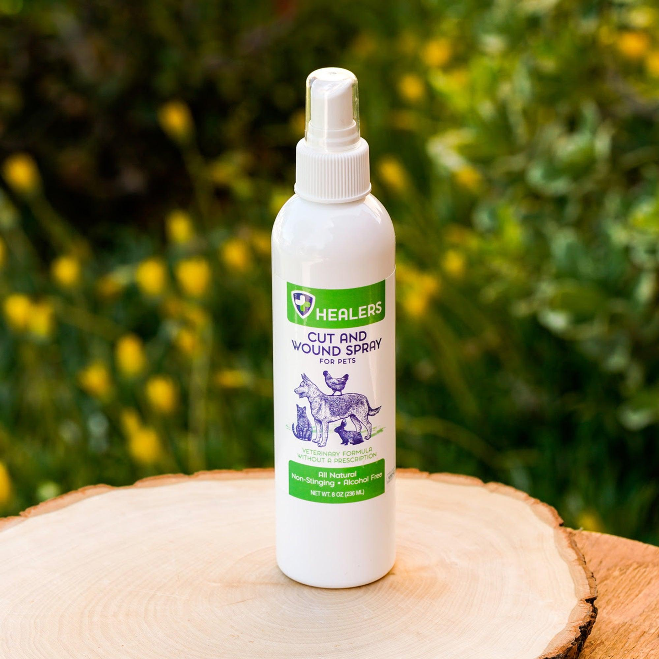 Healers Cut and Wound Spray For Pets Image 1