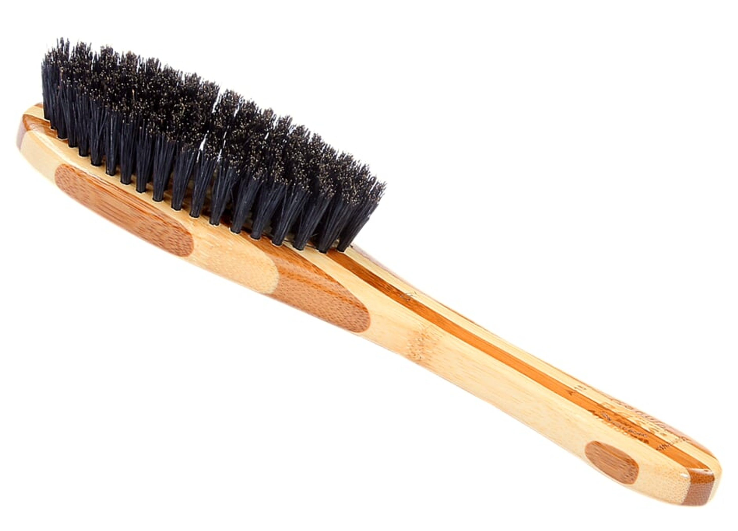 Bass Brushes- Style & Detangle Pet Comb Pure Bamboo Handle Image 1