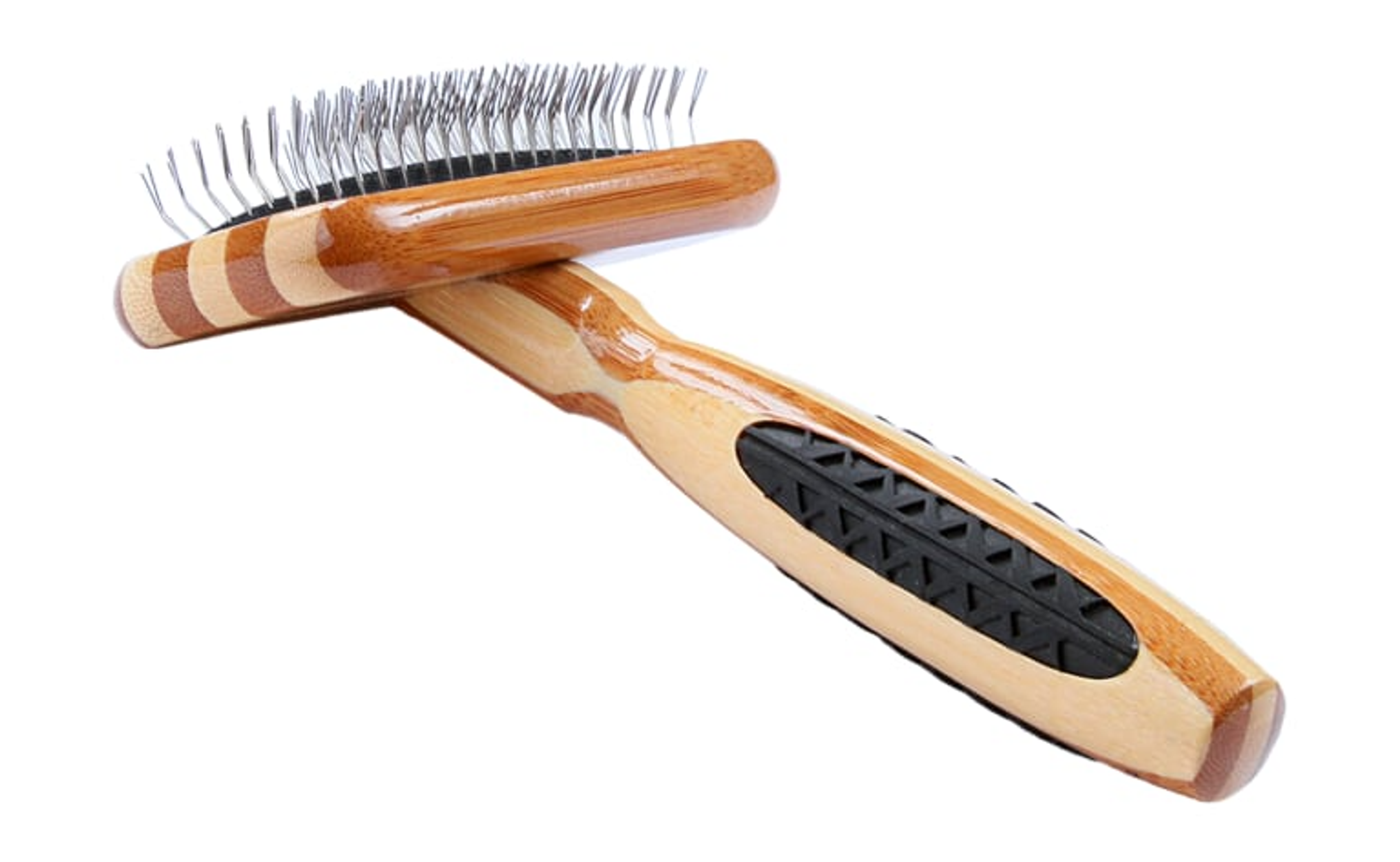 Bass Brushes- De-matting Pet Brush Slicker Style Image 1