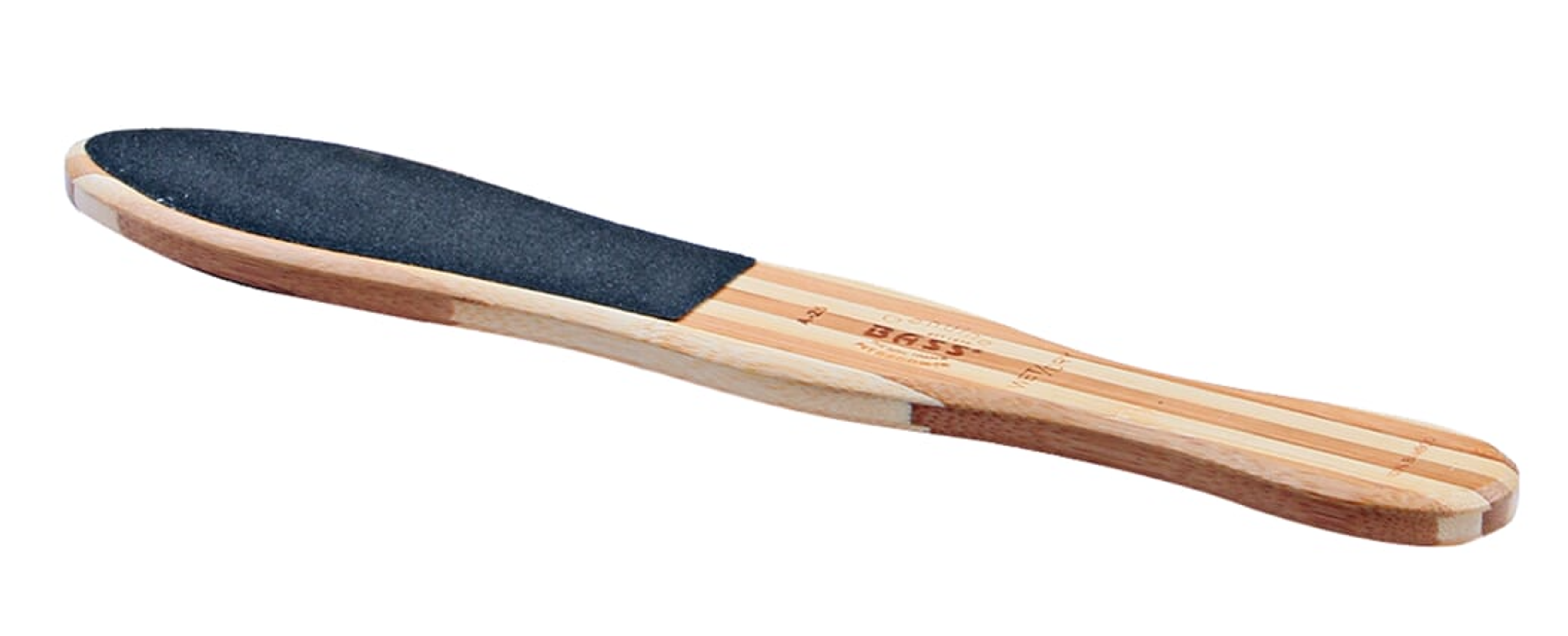Bass Brushes- Pad Buffer Pure Bamboo Handle Image 1