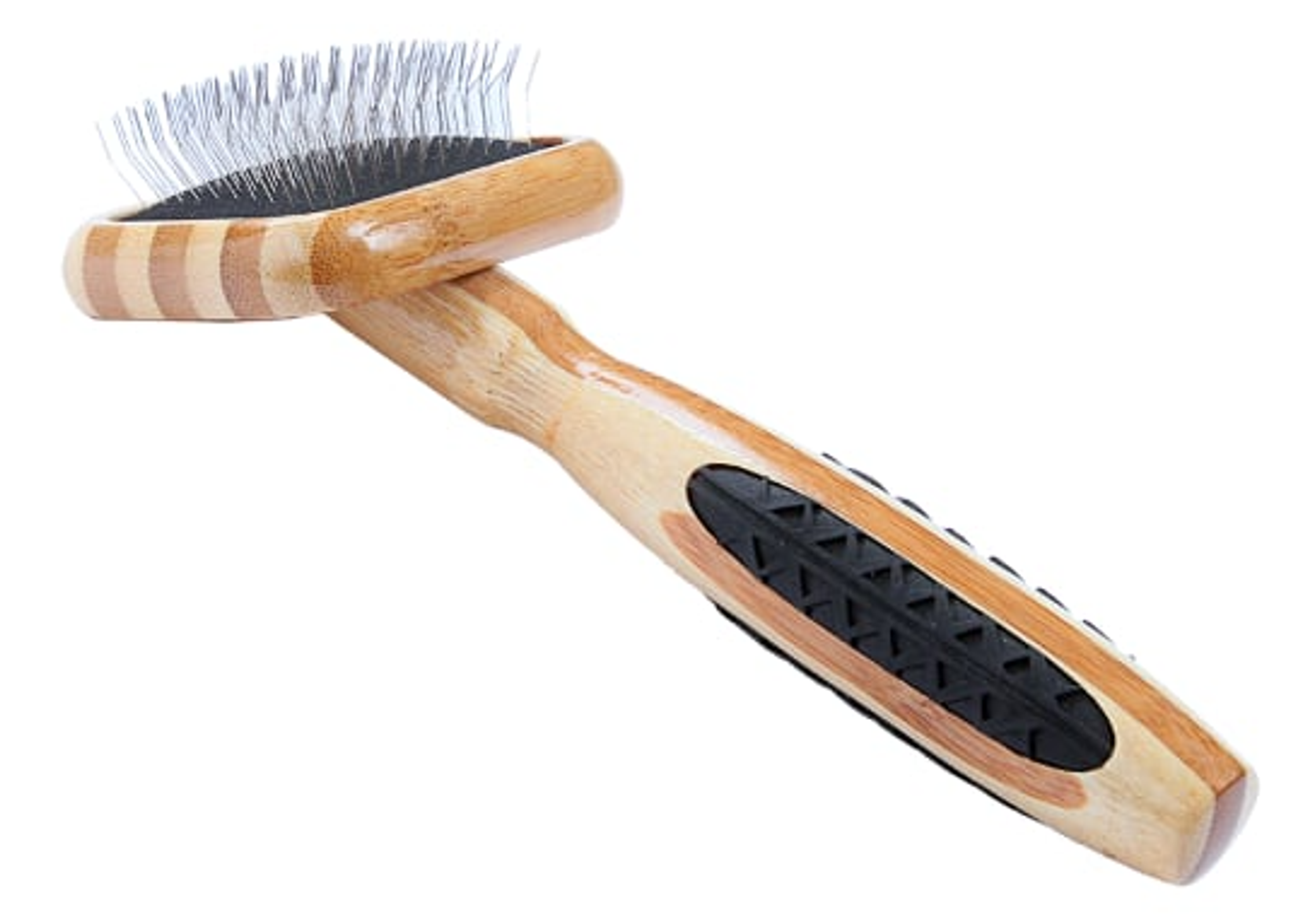 Bass Brushes- De-matting Pet Brush Slicker Style Image 1