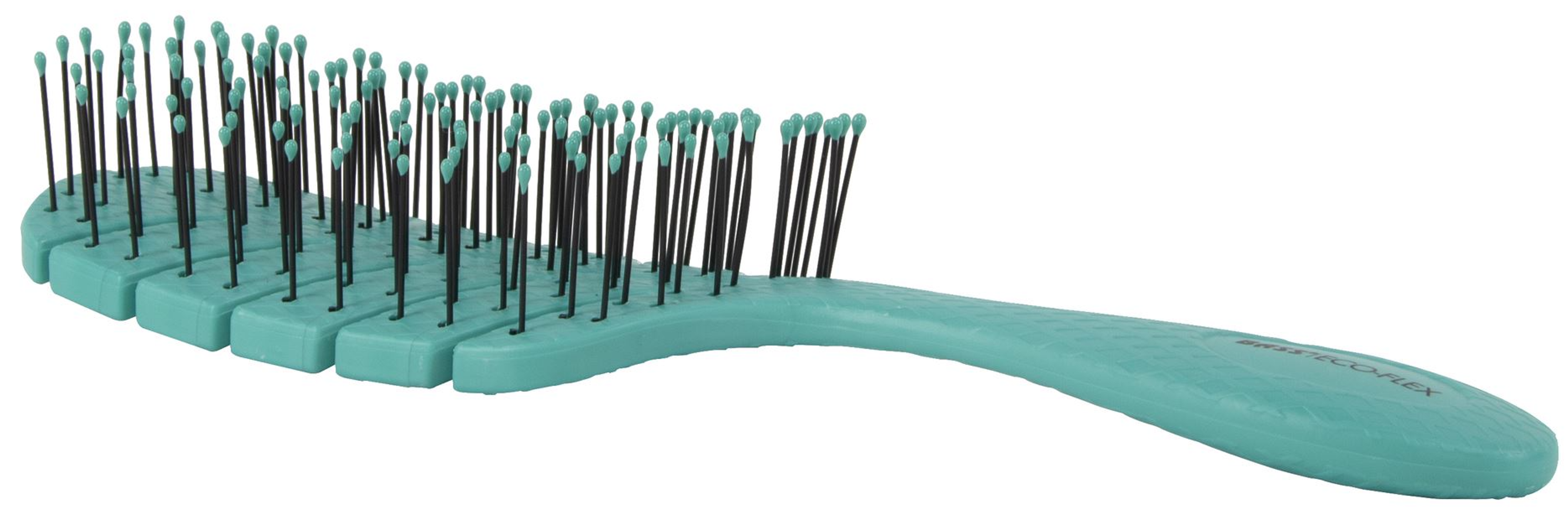 Bass Brushes- The BIO-FLEX  Detangling Pet Brush Leaf Shape Image 1